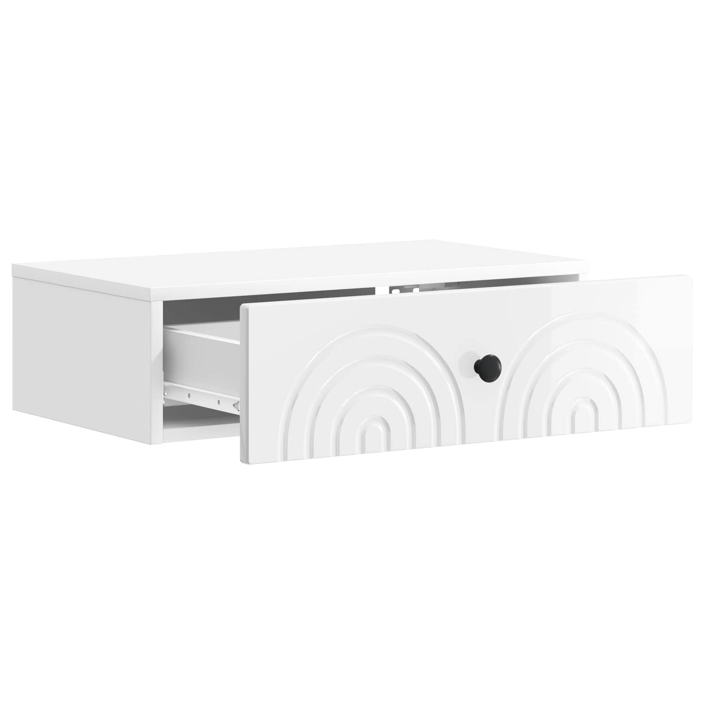 vidaXL Τραπεζάκι Τοίχου 59 x 34,5 x 17 εκ. Επεξεργασμένο Ξύλο