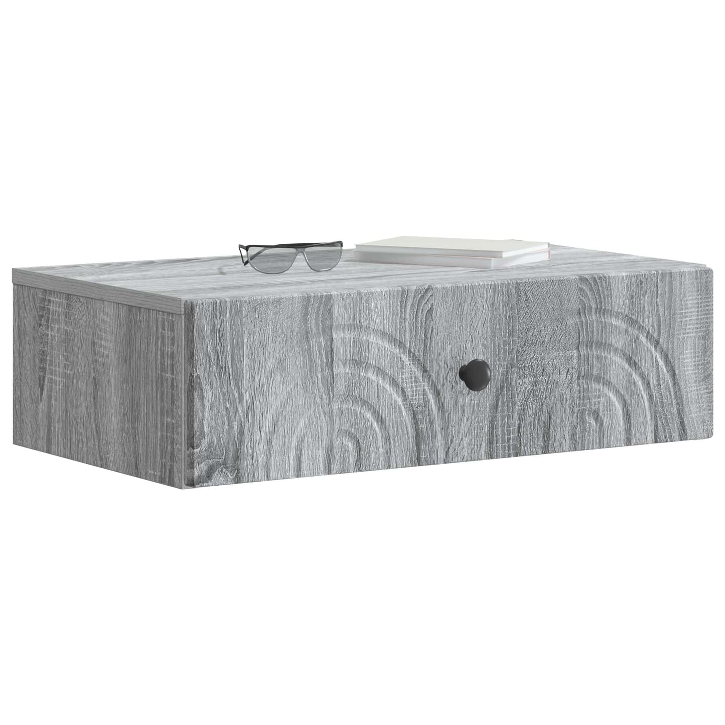 vidaXL Τραπεζάκι Τοίχου 59 x 34,5 x 17 εκ. Επεξεργασμένο Ξύλο