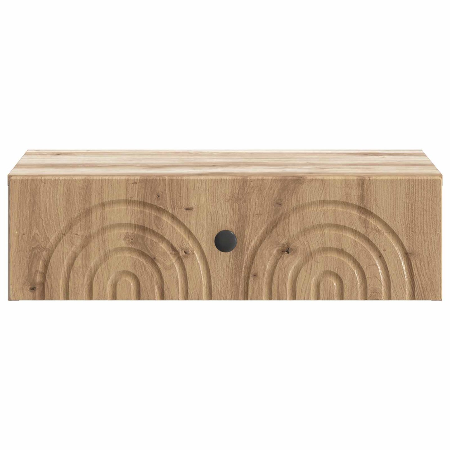 vidaXL Τραπεζάκι Τοίχου 59 x 34,5 x 17 εκ. Επεξεργασμένο Ξύλο
