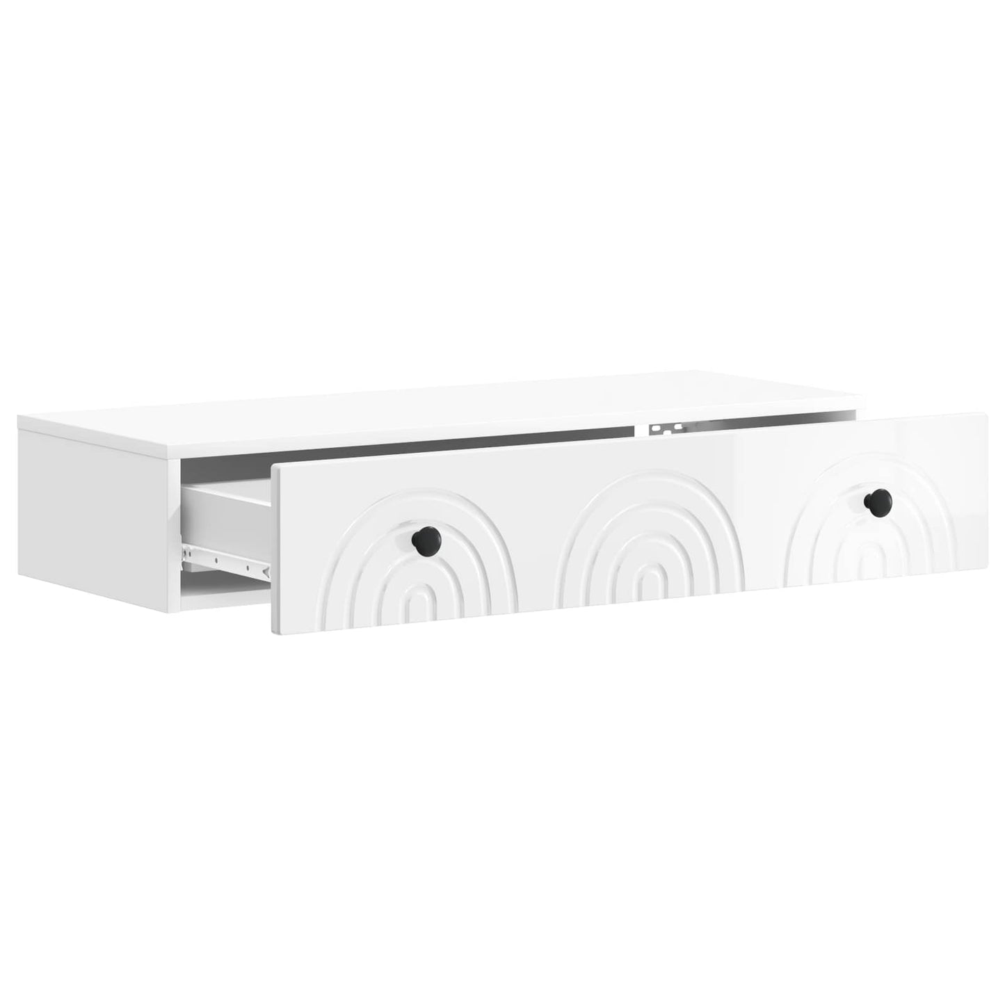 vidaXL Τραπεζάκι Τοίχου 87,5 x 34,5 x 17 εκ. Επεξεργασμένο Ξύλο