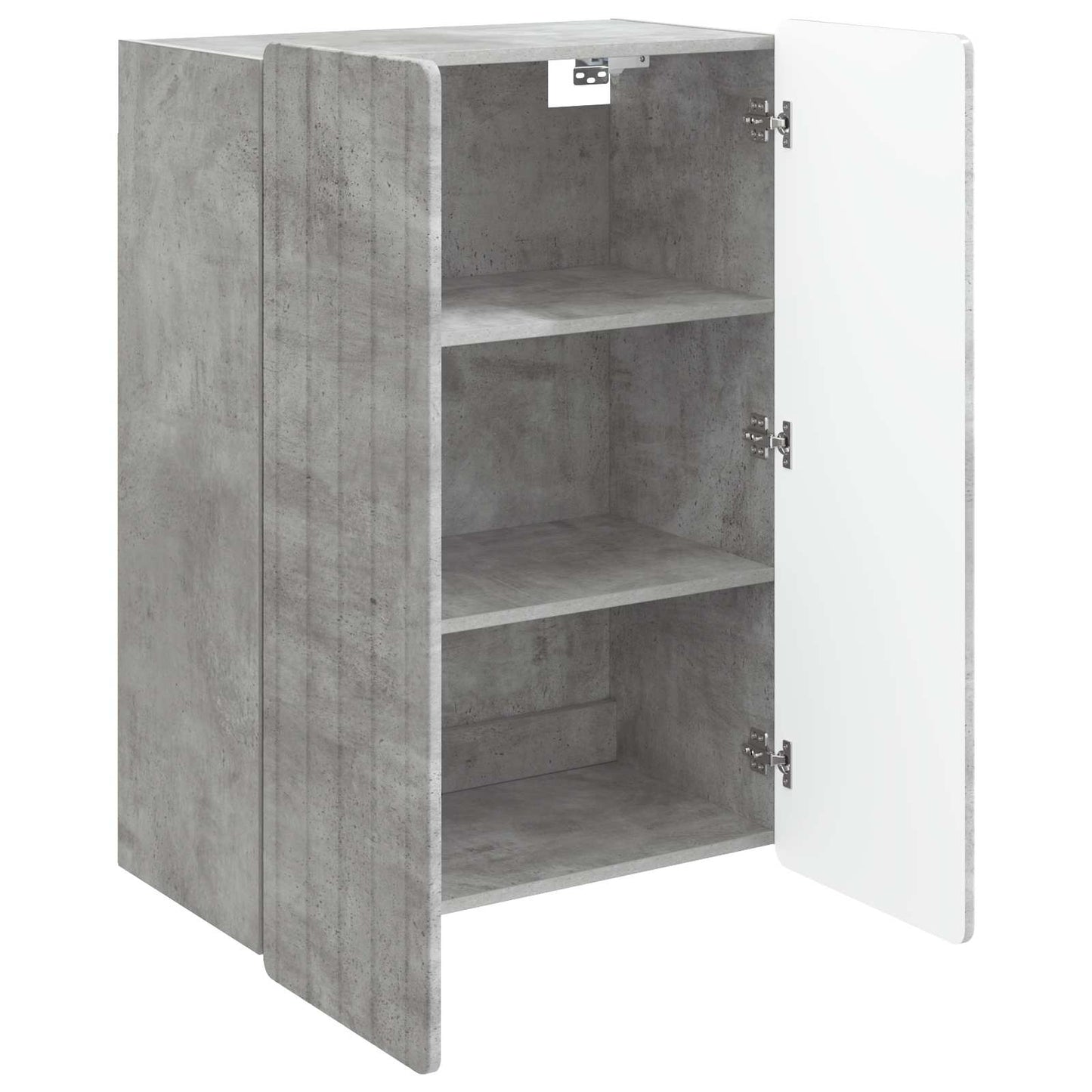 vidaXL Τοίχου Ντουλάπα Γκρι Σκυροδέματος 66 x 34,5 x 92 εκ.