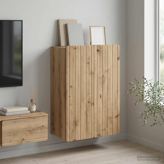 vidaXL Τοίχου Ντουλάπα 66 x 34,5 x 92 εκ. Επεξεργασμένο Ξύλο
