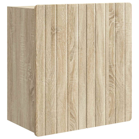 vidaXL Τοίχου Ντουλάπα Sonoma Δρυς 59 x 31 x 64 εκ. Επεξεργασμένο Ξύλο