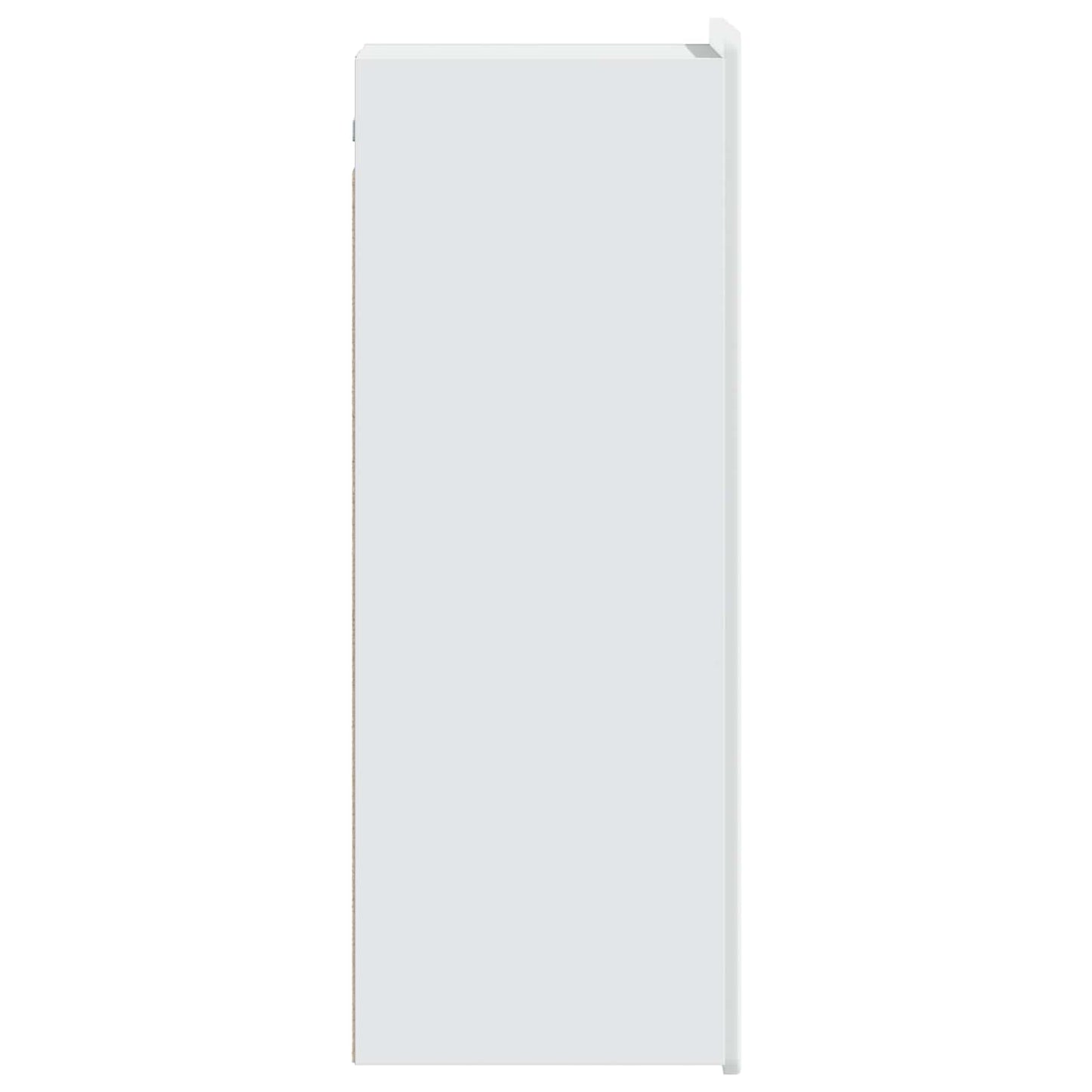 vidaXL Τοίχου Ντουλάπα Λευκό 33 x 34,5 x 94 εκ. Επεξεργασμένο Ξύλο
