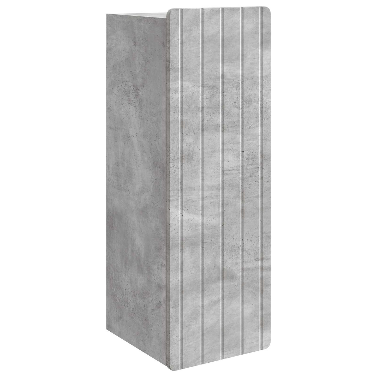vidaXL Τοίχου Ντουλάπα Γκρι Σκυροδέματος 33 x 34,5 x 94 εκ.
