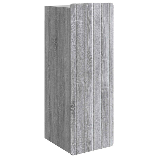 vidaXL Τοίχου Ντουλάπα Γκρι Sonoma 33 x 34,5 x 94 εκ.