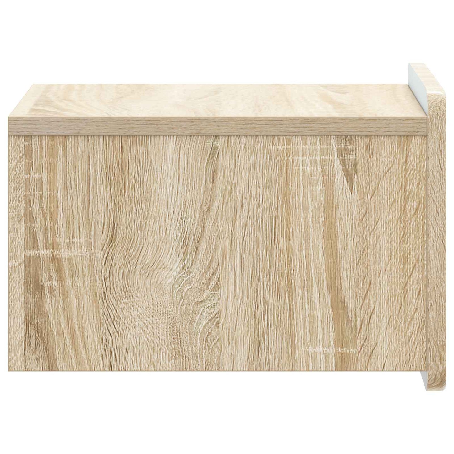 vidaXL Τοίχου Κρεμαστό Κομοδίνο 2 τμχ. Sonoma Δρυς 33 x 34,5 x 24 εκ.