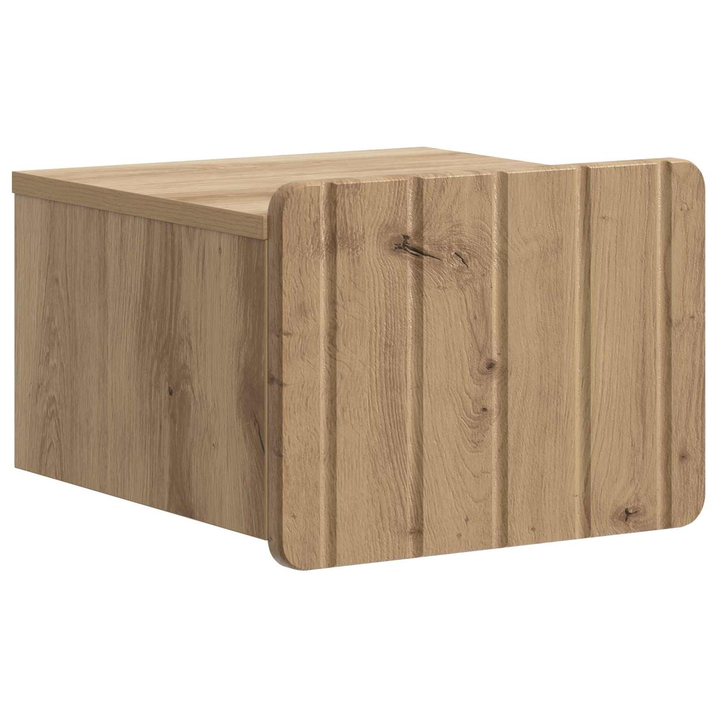 vidaXL Τοίχου Κρεμαστό Κομοδίνο 2 τμχ. Artisan Δρυς 33 x 34,5 x 24 εκ.