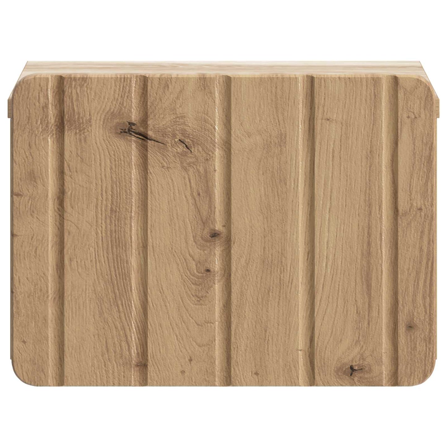 vidaXL Τοίχου Κρεμαστό Κομοδίνο 2 τμχ. Artisan Δρυς 33 x 34,5 x 24 εκ.