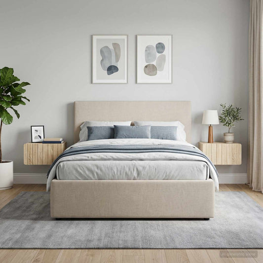 vidaXL Τοίχου Κρεμαστό Κομοδίνο 2 τμχ. Sonoma Δρυς 49 x 34,5 x 24 εκ.