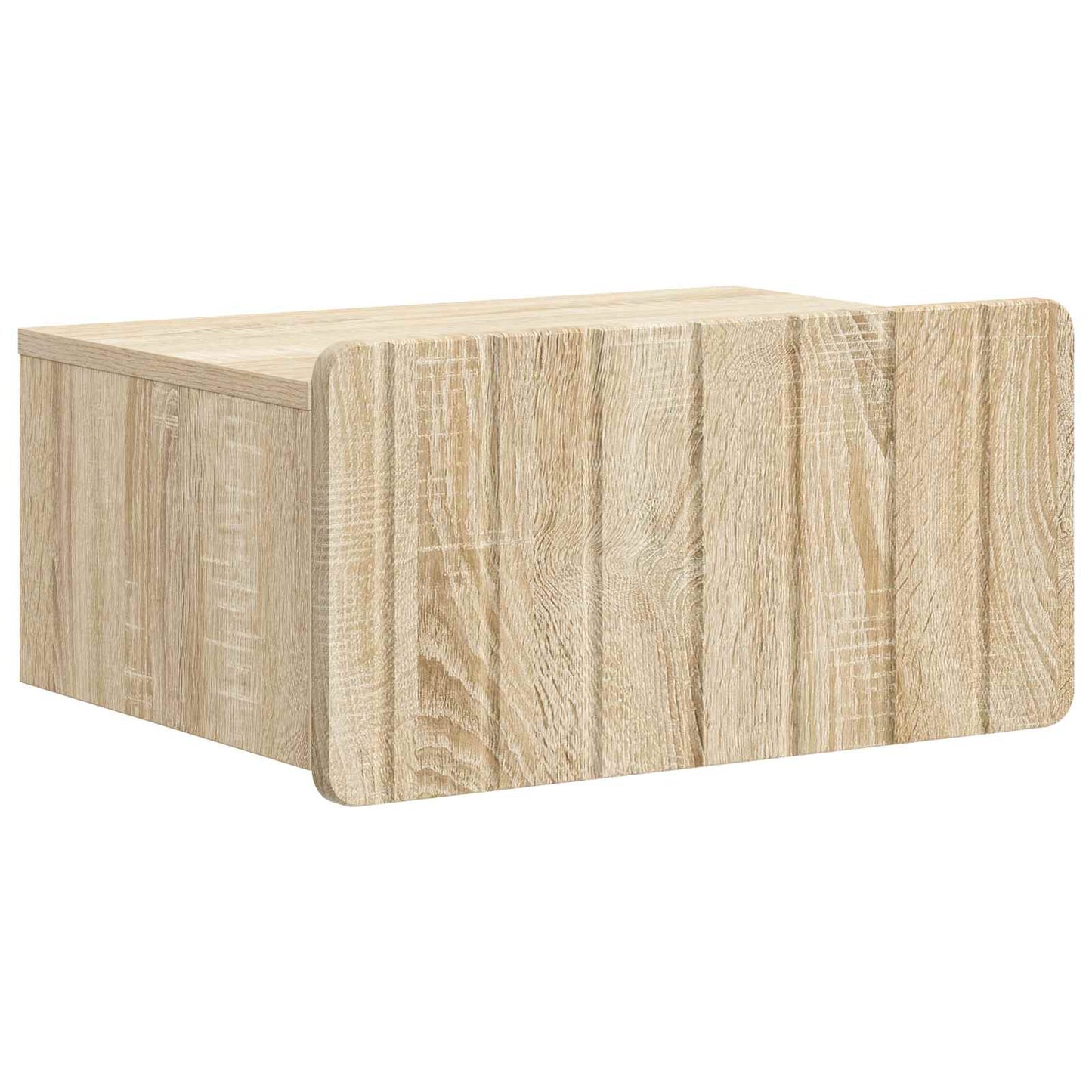 vidaXL Τοίχου Κρεμαστό Κομοδίνο 2 τμχ. Sonoma Δρυς 49 x 34,5 x 24 εκ.