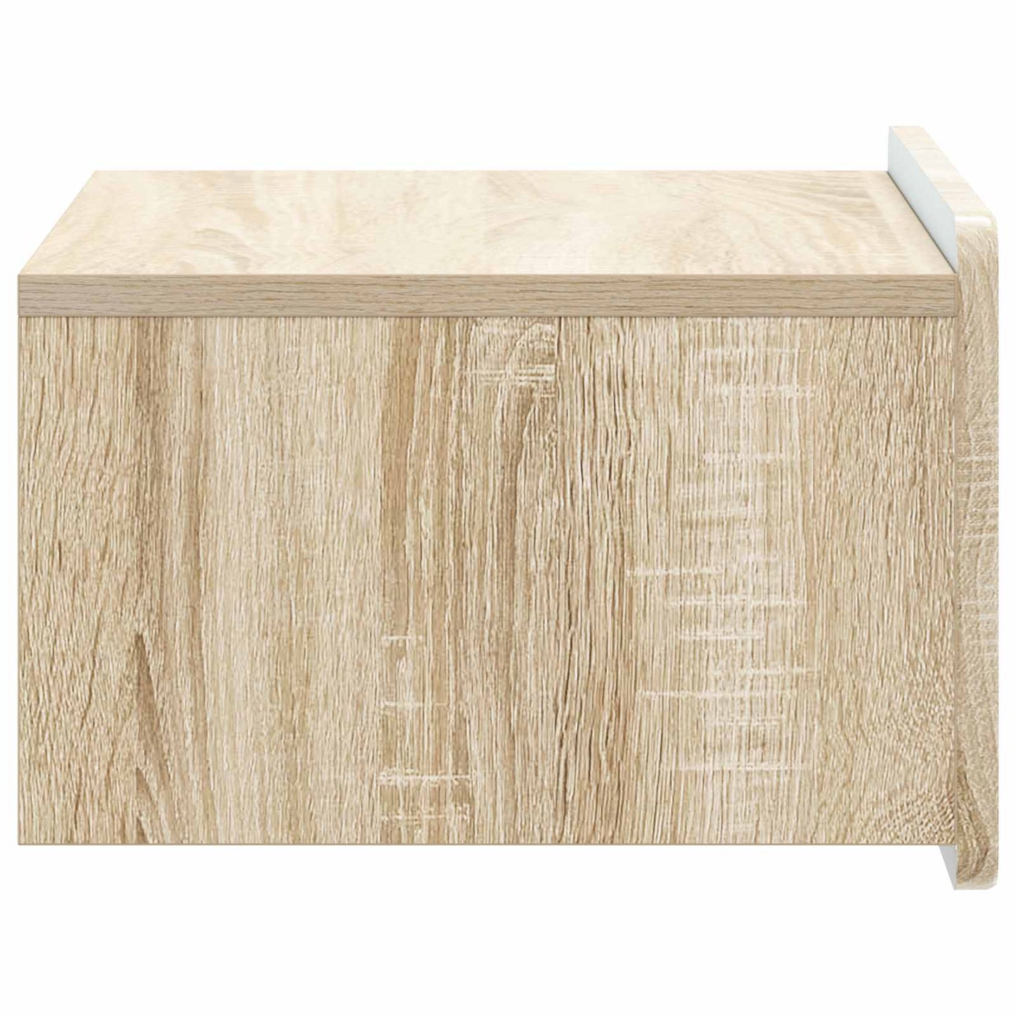 vidaXL Τοίχου Κρεμαστό Κομοδίνο 2 τμχ. Sonoma Δρυς 49 x 34,5 x 24 εκ.