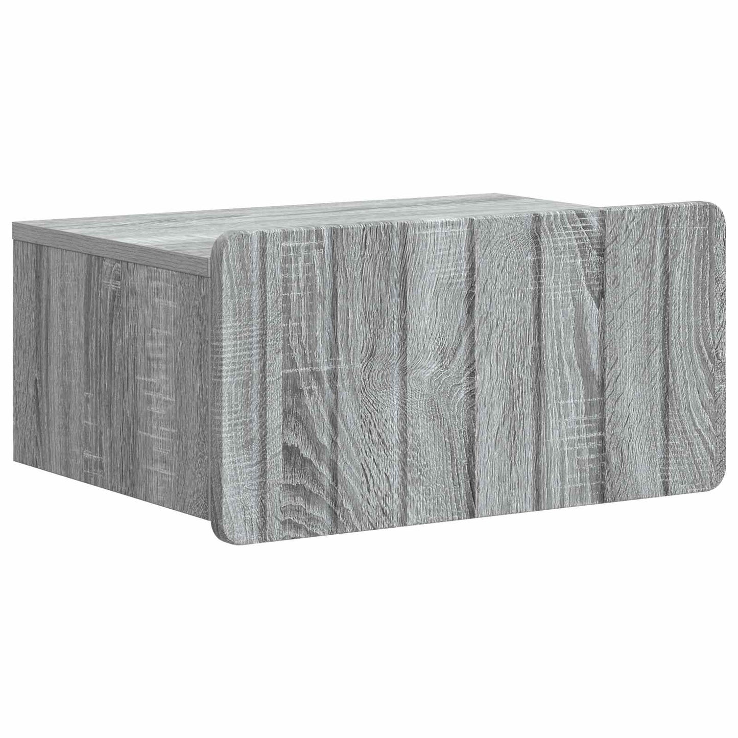 vidaXL Τοίχου Κρεμαστό Κομοδίνο Γκρι Sonoma 49 x 34,5 x 24 εκ.
