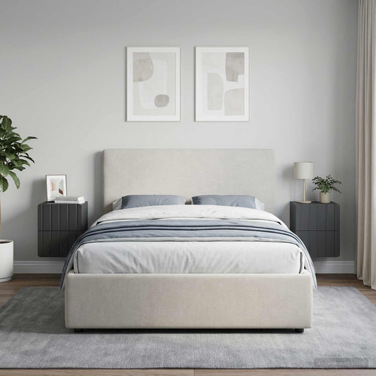 vidaXL Τοίχου Κρεμαστό Κομοδίνο 2 τμχ. Μαύρο 33 x 34,5 x 43 εκ.