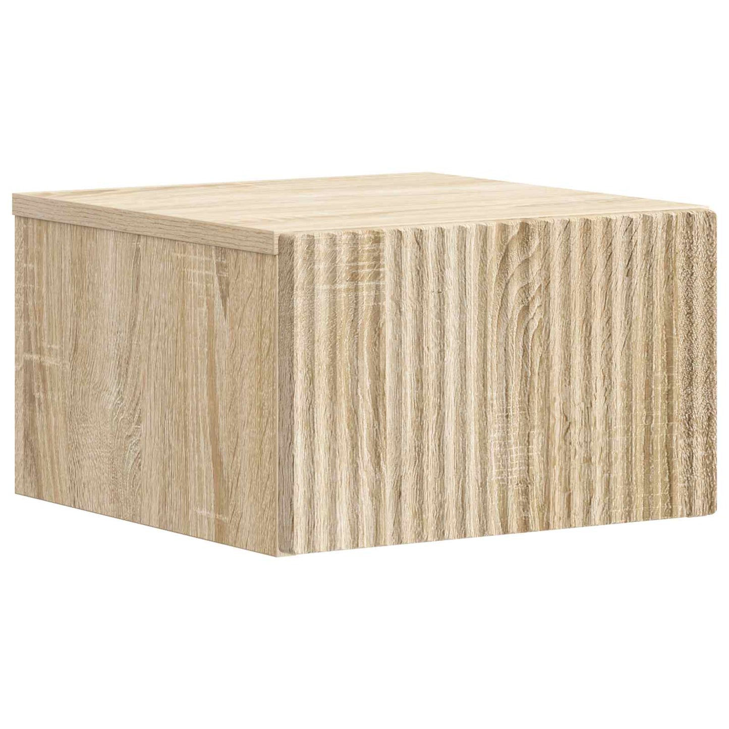 vidaXL Τοίχου Κρεμαστό Κομοδίνο 2 τμχ. Sonoma Δρυς 33 x 34,5 x 20 εκ