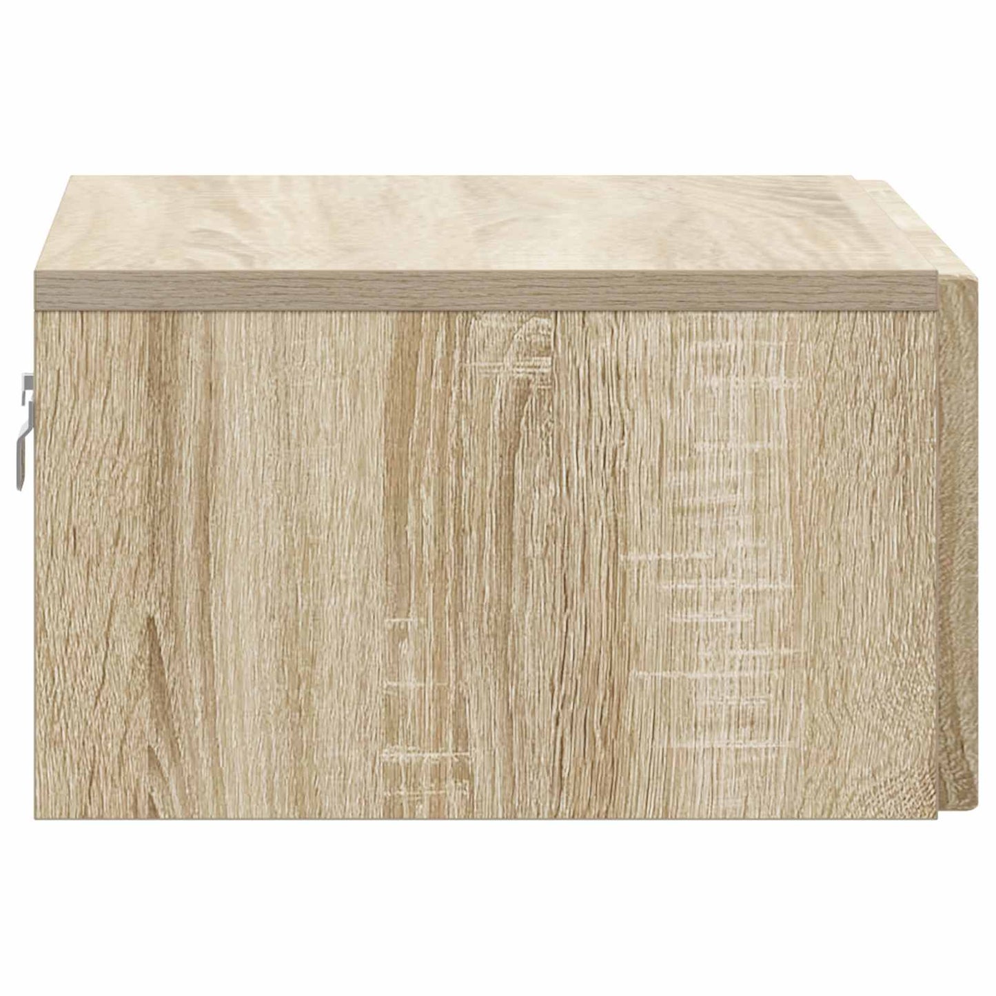 vidaXL Τοίχου Κρεμαστό Κομοδίνο 2 τμχ. Sonoma Δρυς 49 x 34,5 x 20 εκ.