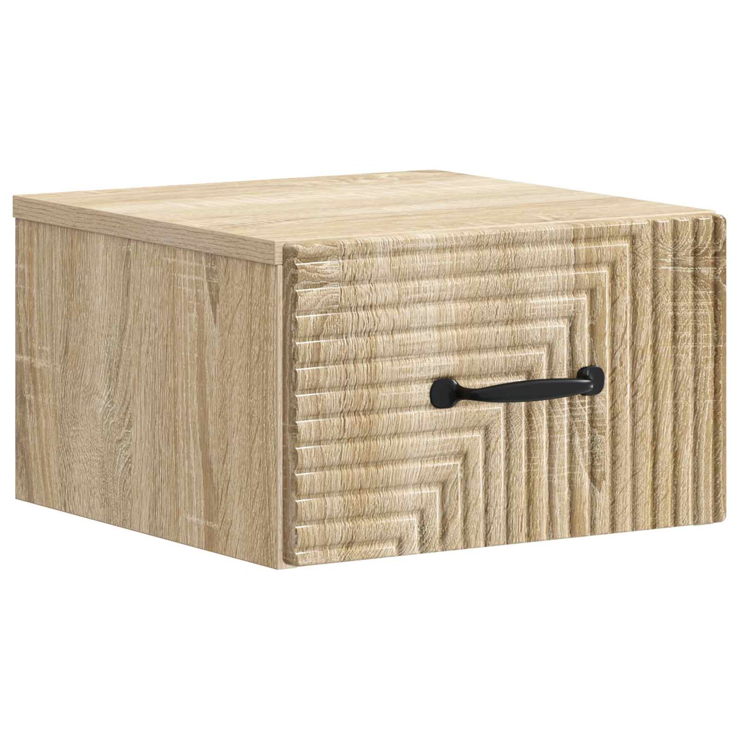 vidaXL Τοίχου Κρεμαστό Κομοδίνο 2 τμχ. Sonoma Δρυς 34,5 x 33 x 20 εκ.