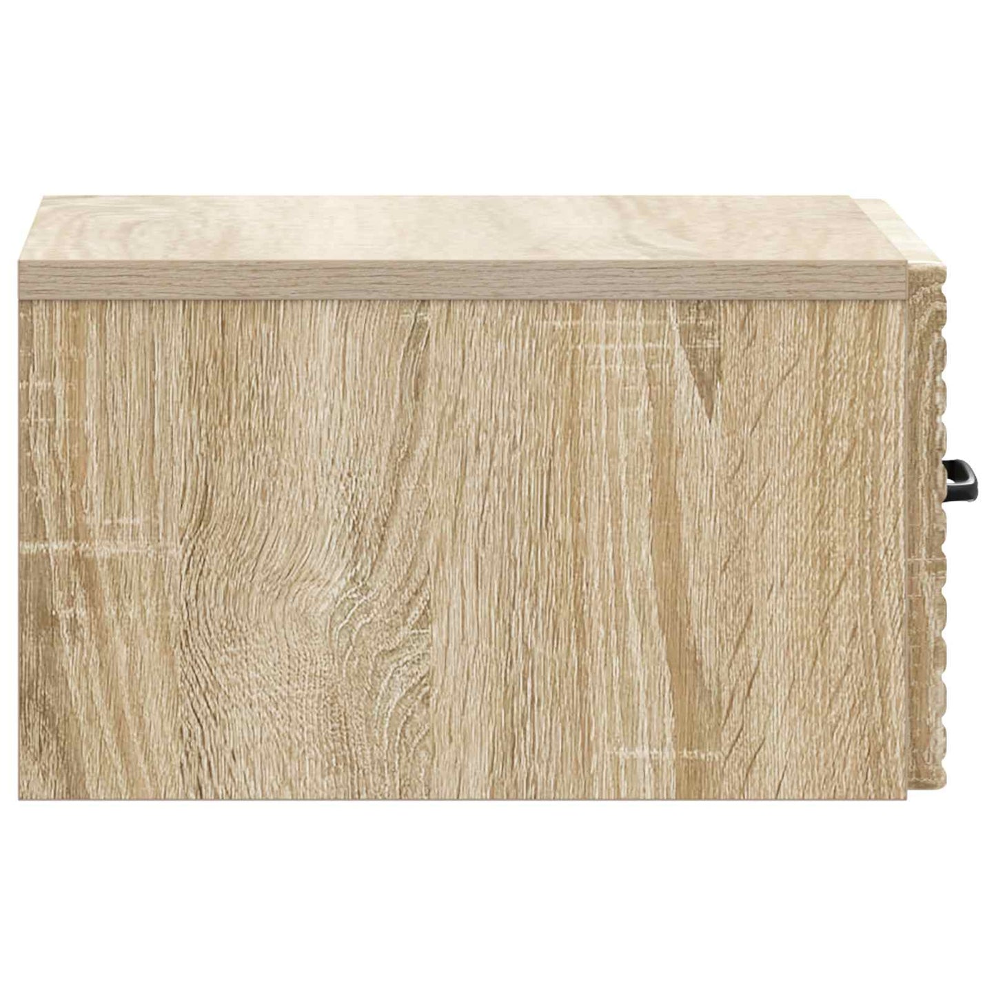 vidaXL Τοίχου Κρεμαστό Κομοδίνο 2 τμχ. Sonoma Δρυς 34,5 x 33 x 20 εκ.