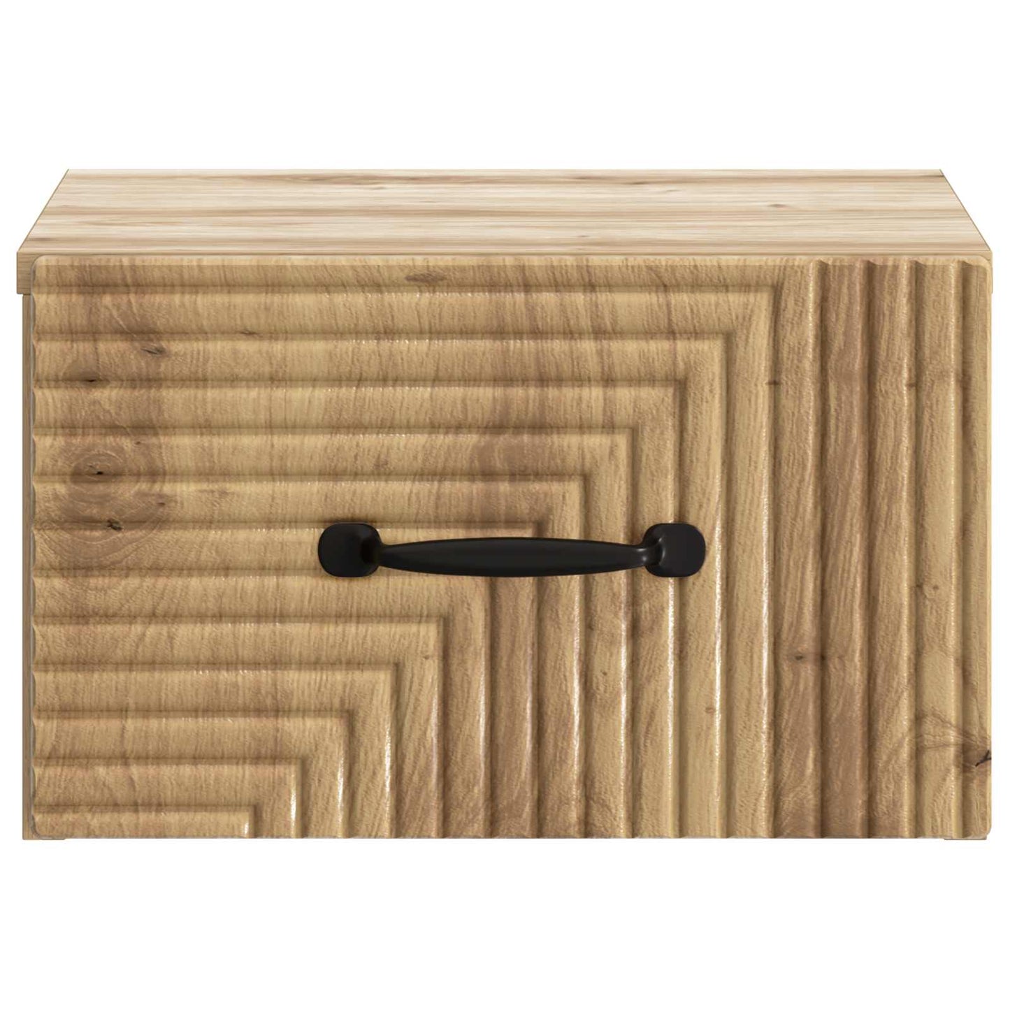 vidaXL Τοίχου Κρεμαστό Κομοδίνο 2 τμχ. Artisan Δρυς 34,5 x 33 x 20 εκ.