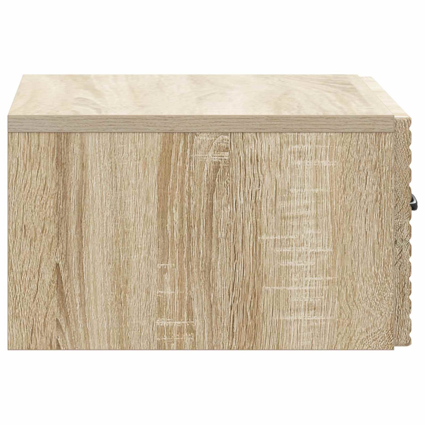 vidaXL Τοίχου Κρεμαστό Κομοδίνο 2 τμχ. Sonoma Δρυς 49 x 34,5 x 20 εκ.