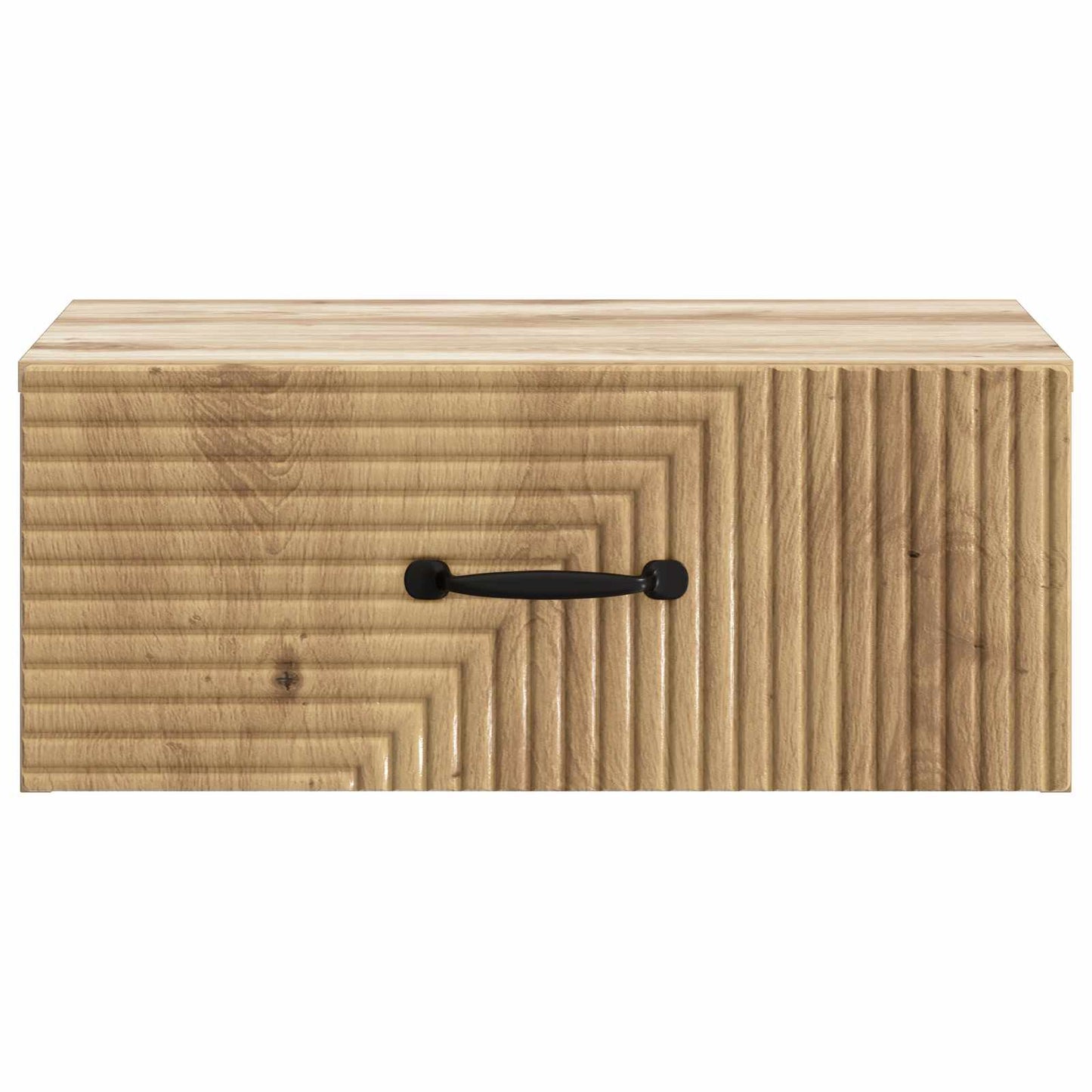 vidaXL Τοίχου Κρεμαστό Κομοδίνο 2 τμχ. Artisan Δρυς 49 x 34,5 x 20 εκ.