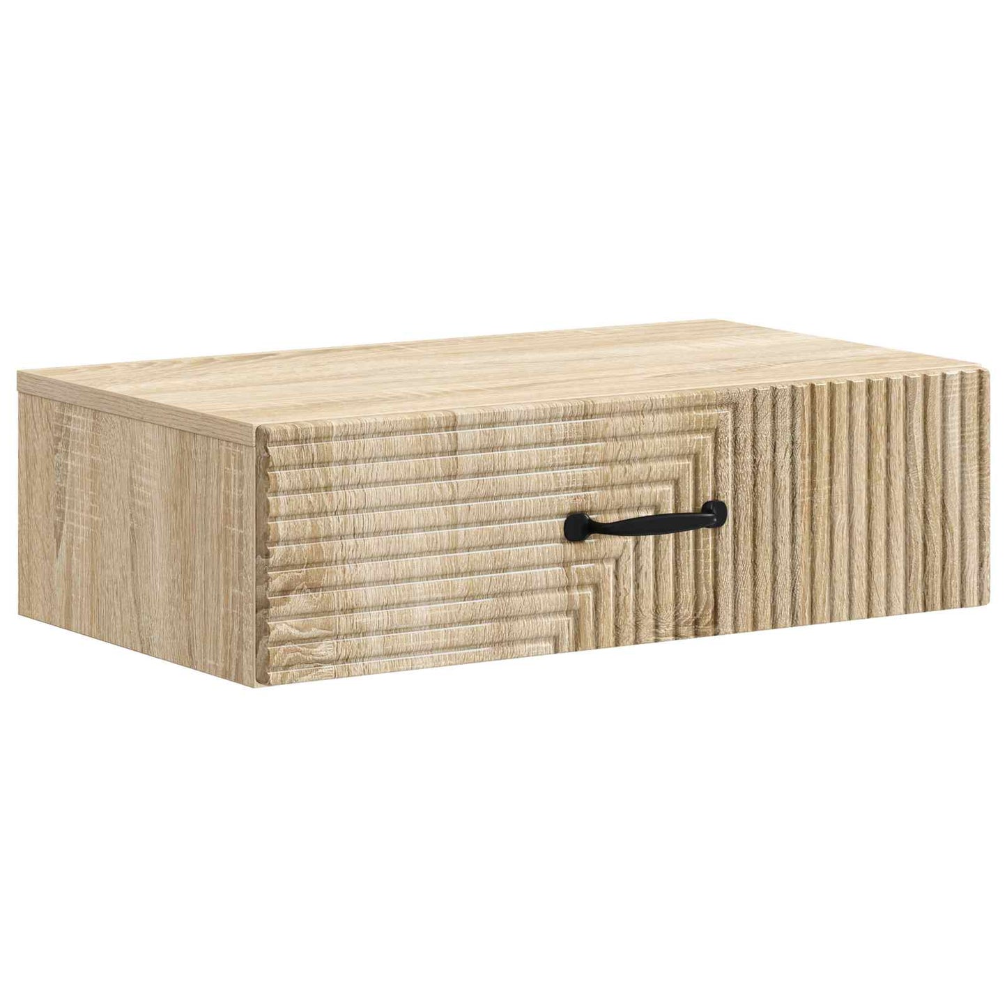 vidaXL Τραπεζάκι Τοίχου 59 x 34,5 x 17 εκ. Επεξεργασμένο Ξύλο