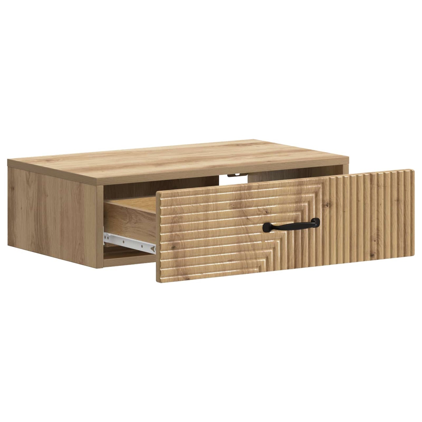 vidaXL Τραπεζάκι Τοίχου 59 x 34,5 x 17 εκ. Επεξεργασμένο Ξύλο