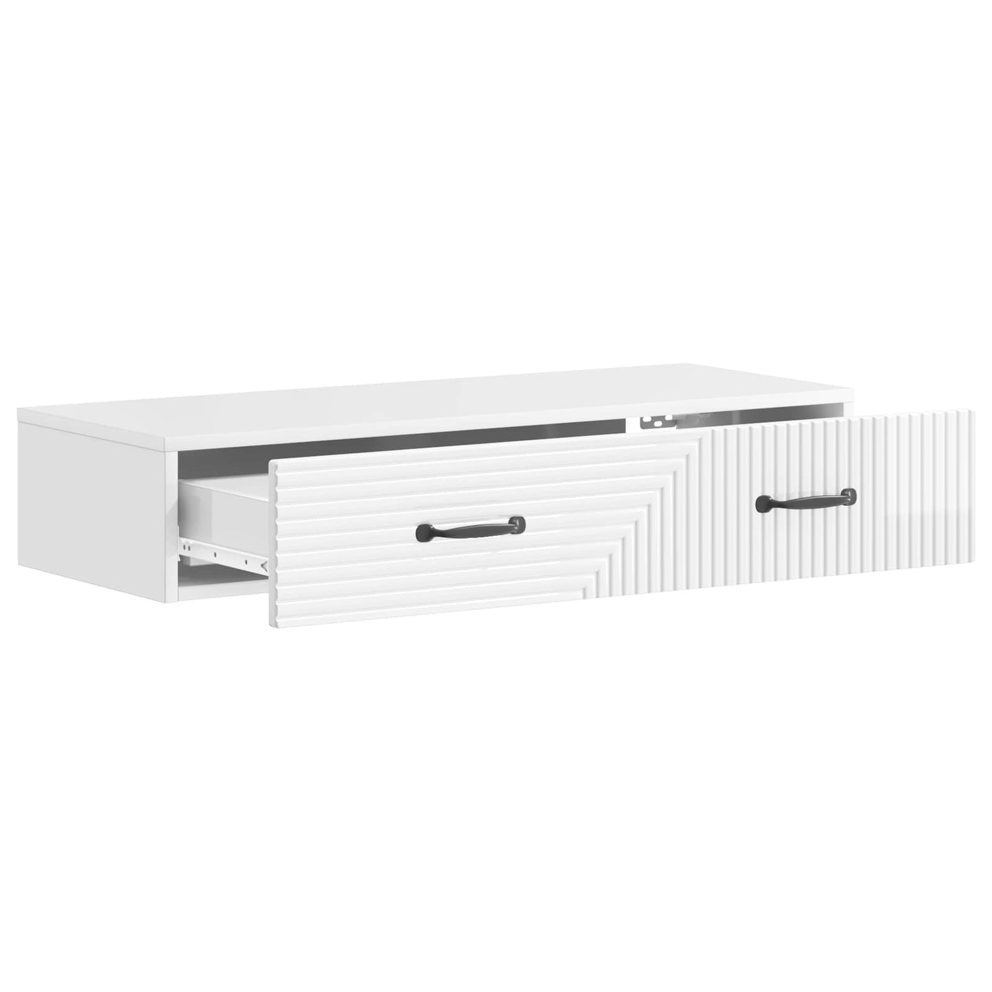 vidaXL Τραπεζάκι Τοίχου 87,5 x 34,5 x 17 εκ. Επεξεργασμένο Ξύλο
