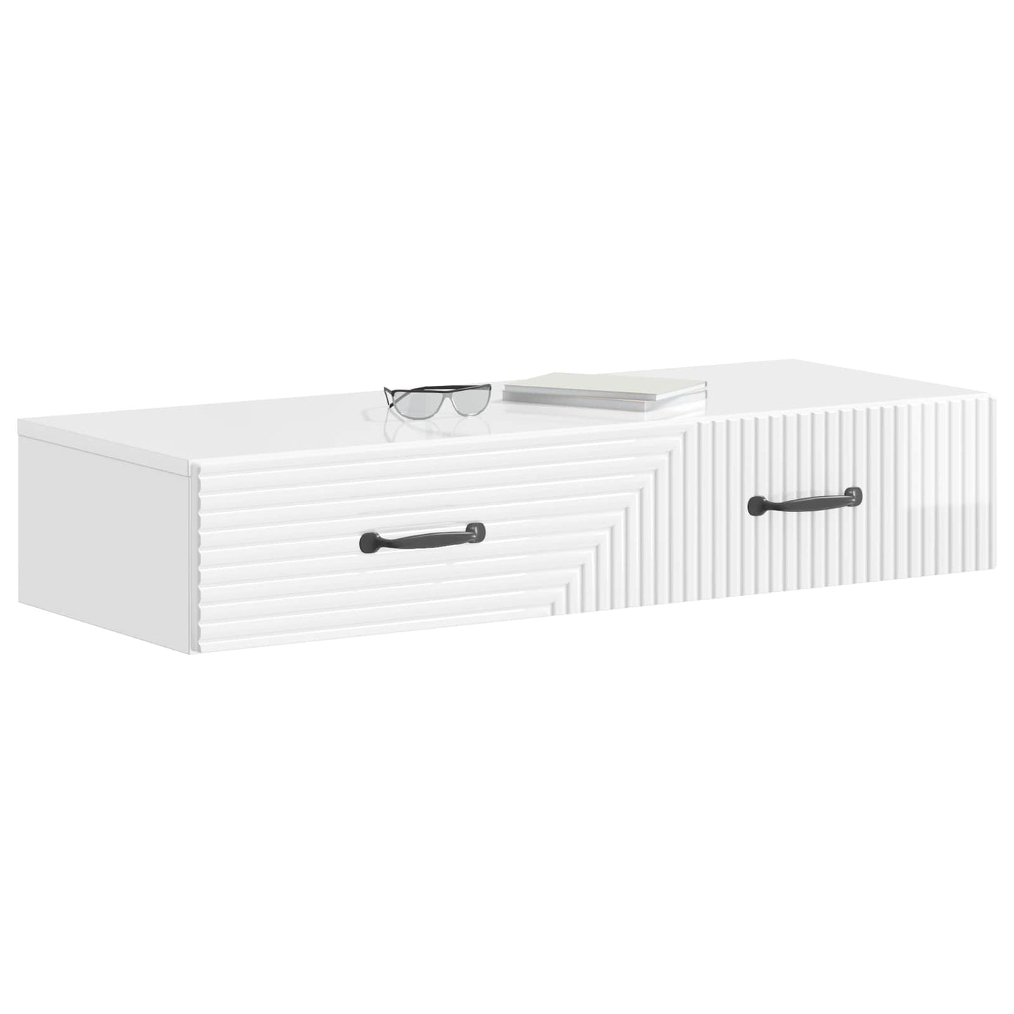 vidaXL Τραπεζάκι Τοίχου 87,5 x 34,5 x 17 εκ. Επεξεργασμένο Ξύλο
