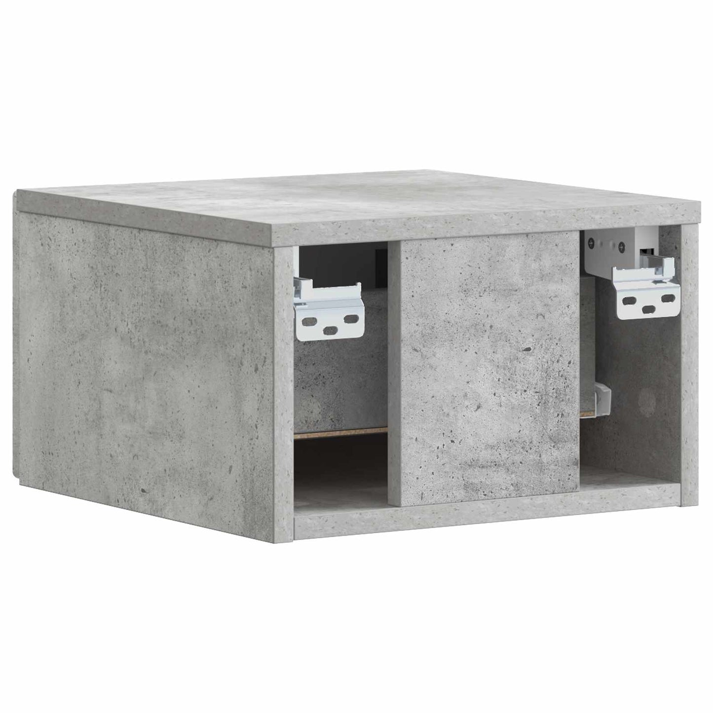vidaXL Τραπεζάκι Τοίχου Γκρι Σκυροδέματος 34,5 x 33 x 20 εκ.