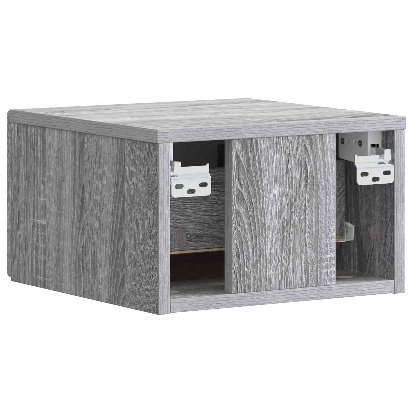 vidaXL Τραπεζάκι Τοίχου 2 τμχ. Γκρι Sonoma 34,5 x 33 x 20 εκ.