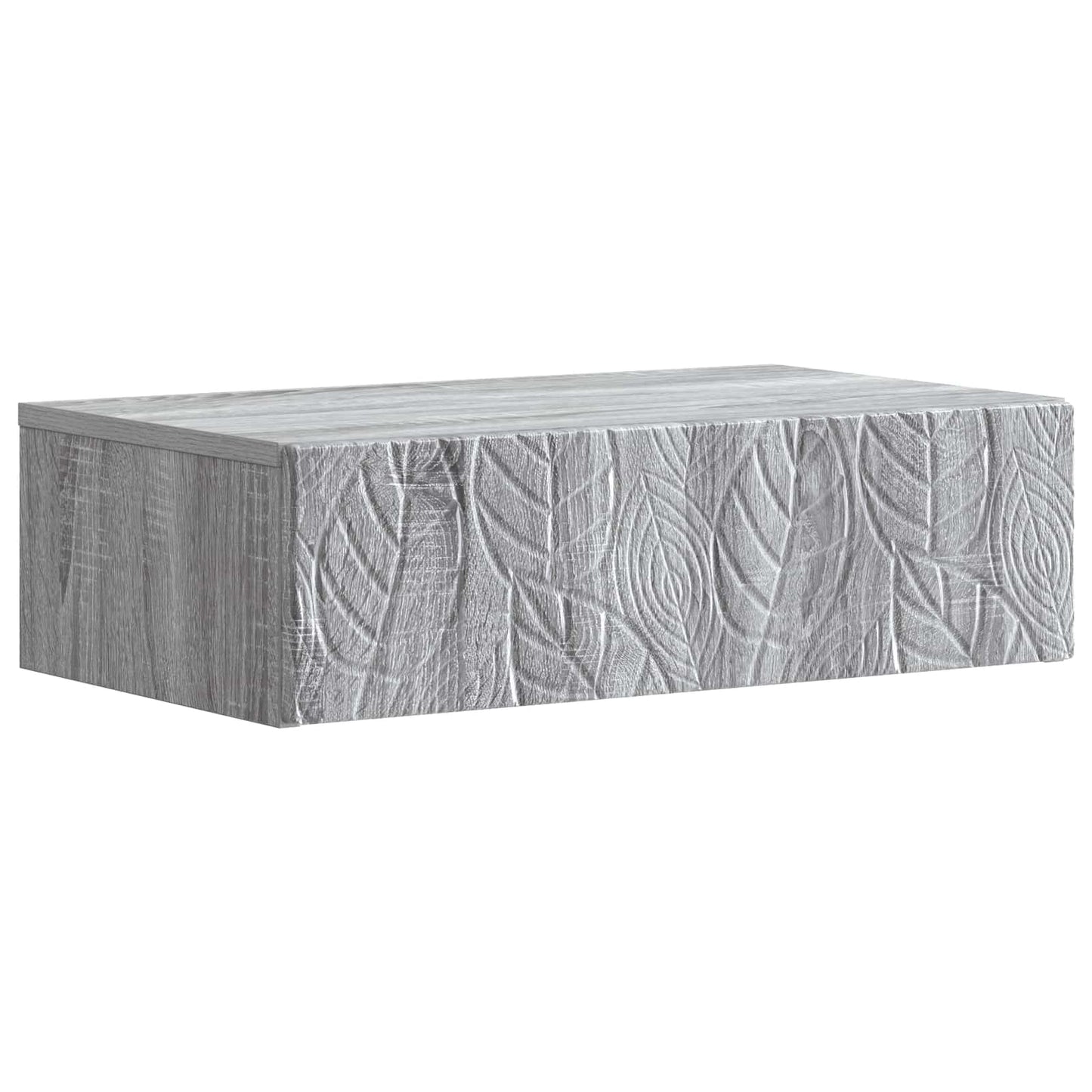 vidaXL Τραπεζάκι Τοίχου 59 x 34,5 x 17 εκ. Επεξεργασμένο Ξύλο
