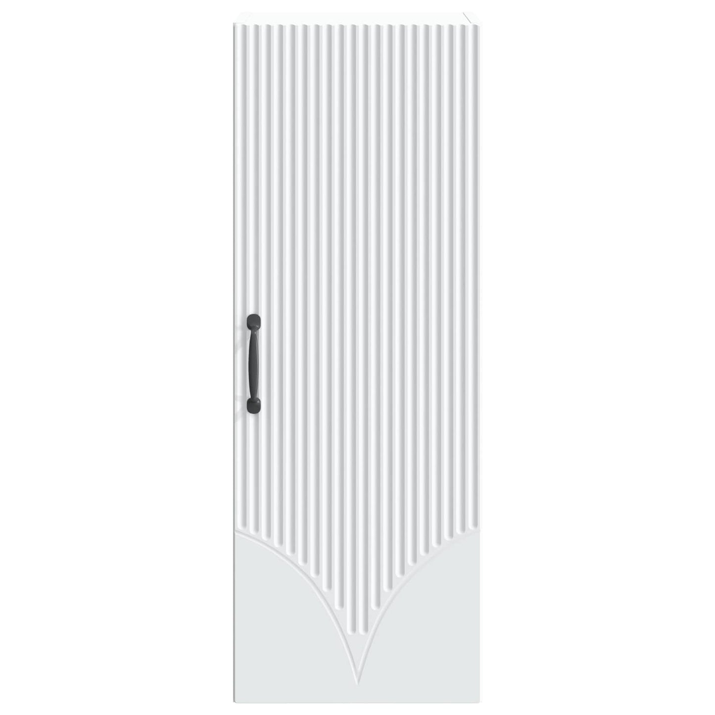 vidaXL Τοίχου Ντουλάπα Λευκό 33 x 34,5 x 90 εκ Επεξεργασμένο Ξύλο