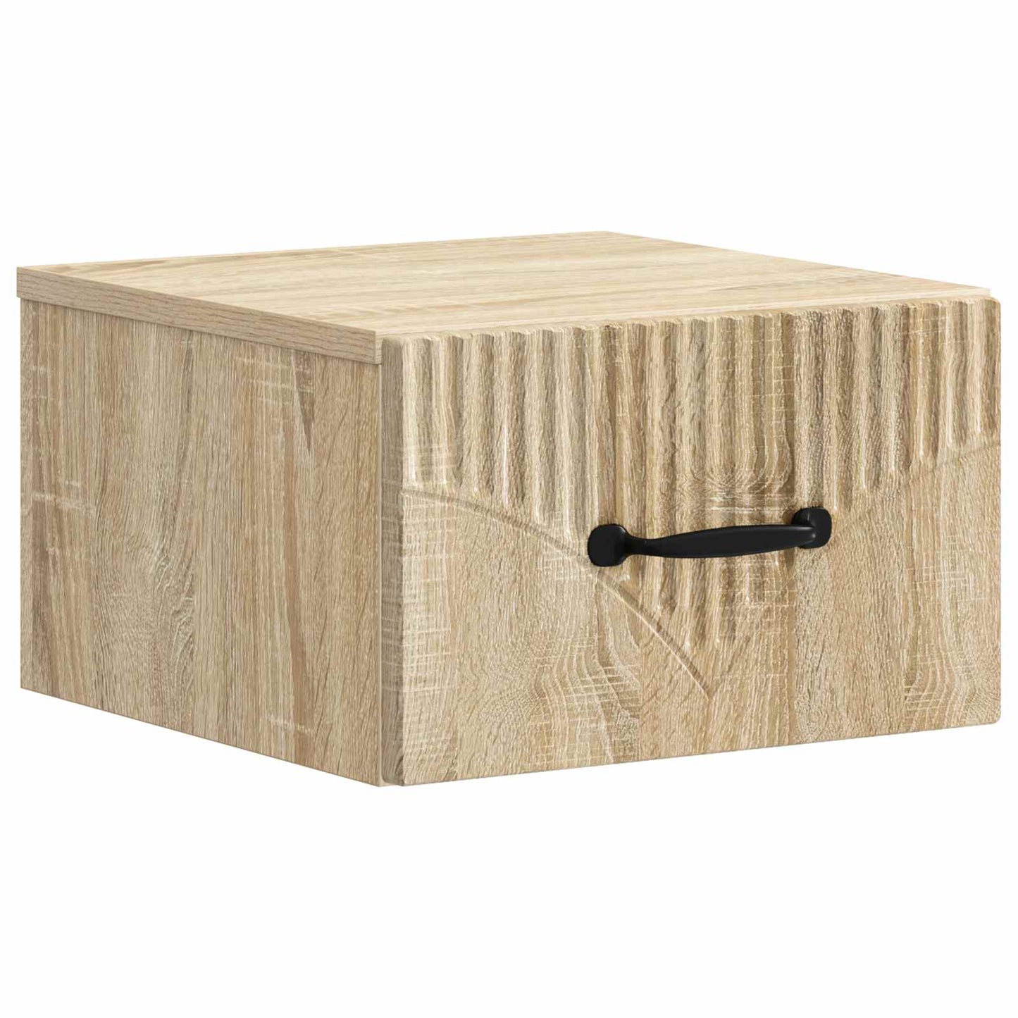 vidaXL Τοίχου Κρεμαστό Κομοδίνο 2 τμχ. Sonoma Δρυς 34,5 x 33 x 20 εκ.