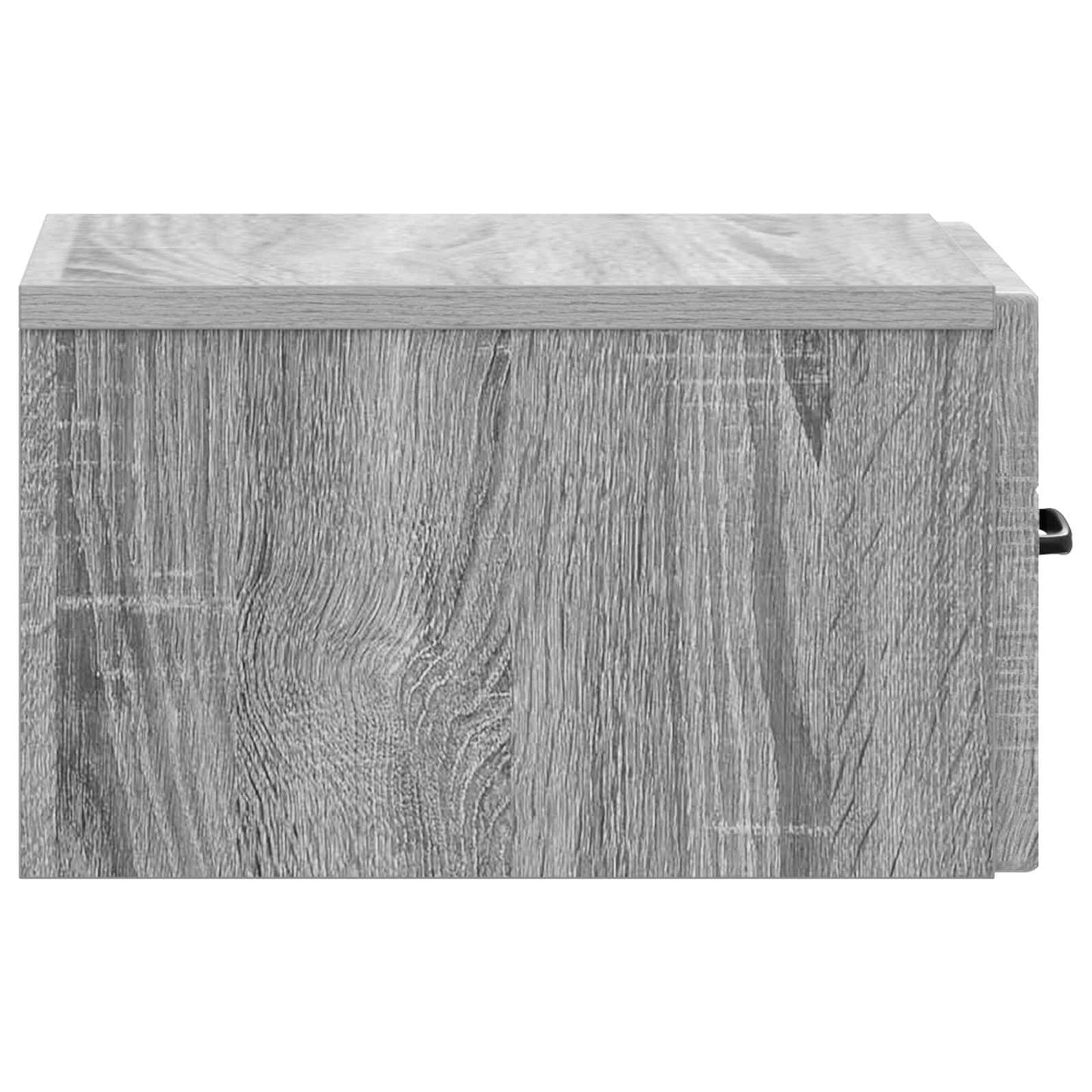 vidaXL Τοίχου Κρεμαστό Κομοδίνο 2 τμχ. Γκρι Sonoma 34,5 x 33 x 20 εκ.