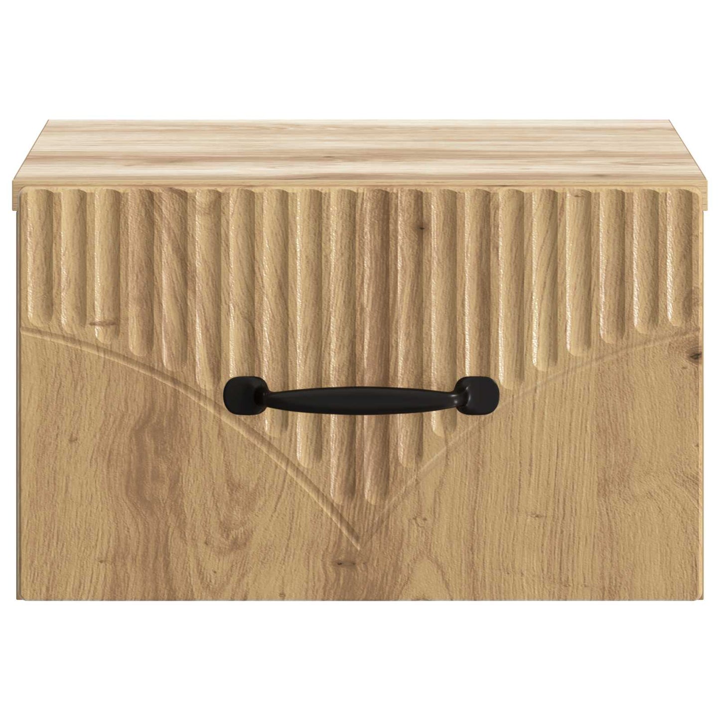 vidaXL Τοίχου Κρεμαστό Κομοδίνο 2 τμχ. Artisan Δρυς 34,5 x 33 x 20 εκ.