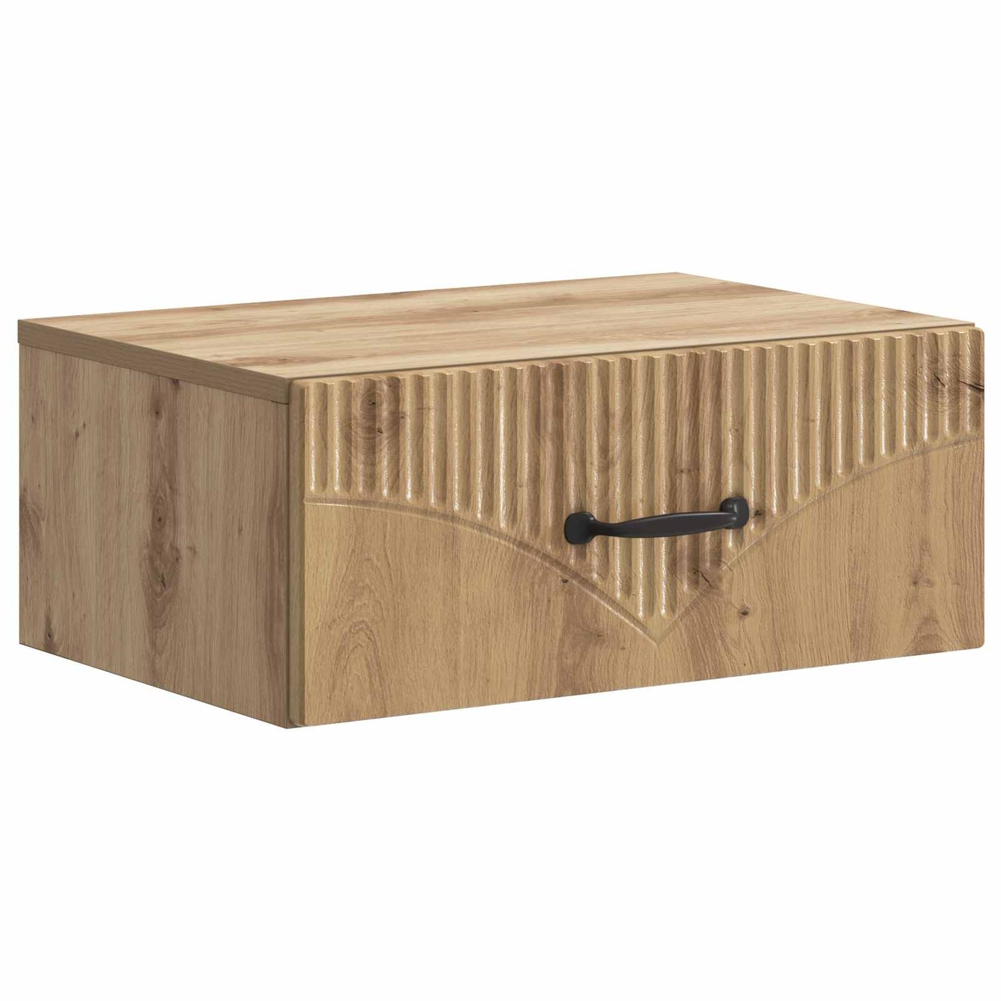 vidaXL Τοίχου Κρεμαστό Κομοδίνο 2 τμχ. Artisan Δρυς 49 x 34,5 x 20 εκ.