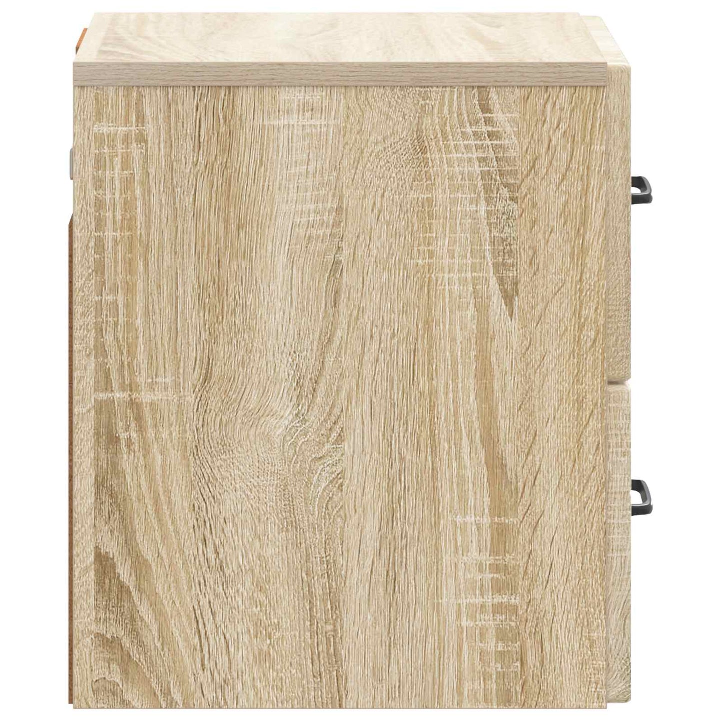 vidaXL Τοίχου Κρεμαστό Κομοδίνο 2 τμχ. Sonoma Δρυς 34,5 x 33 x 40 εκ