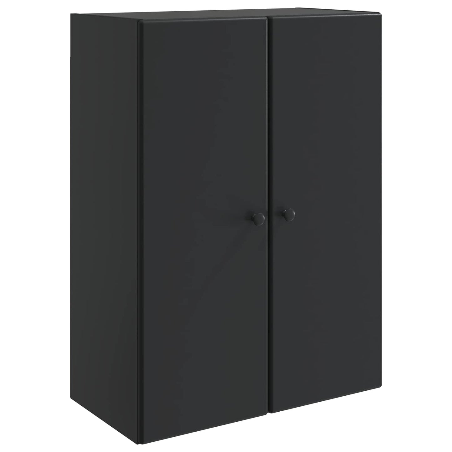 vidaXL Τοίχου Ντουλάπα 66 x 34,5 x 90 εκ Επεξεργασμένο Ξύλο Μαύρο