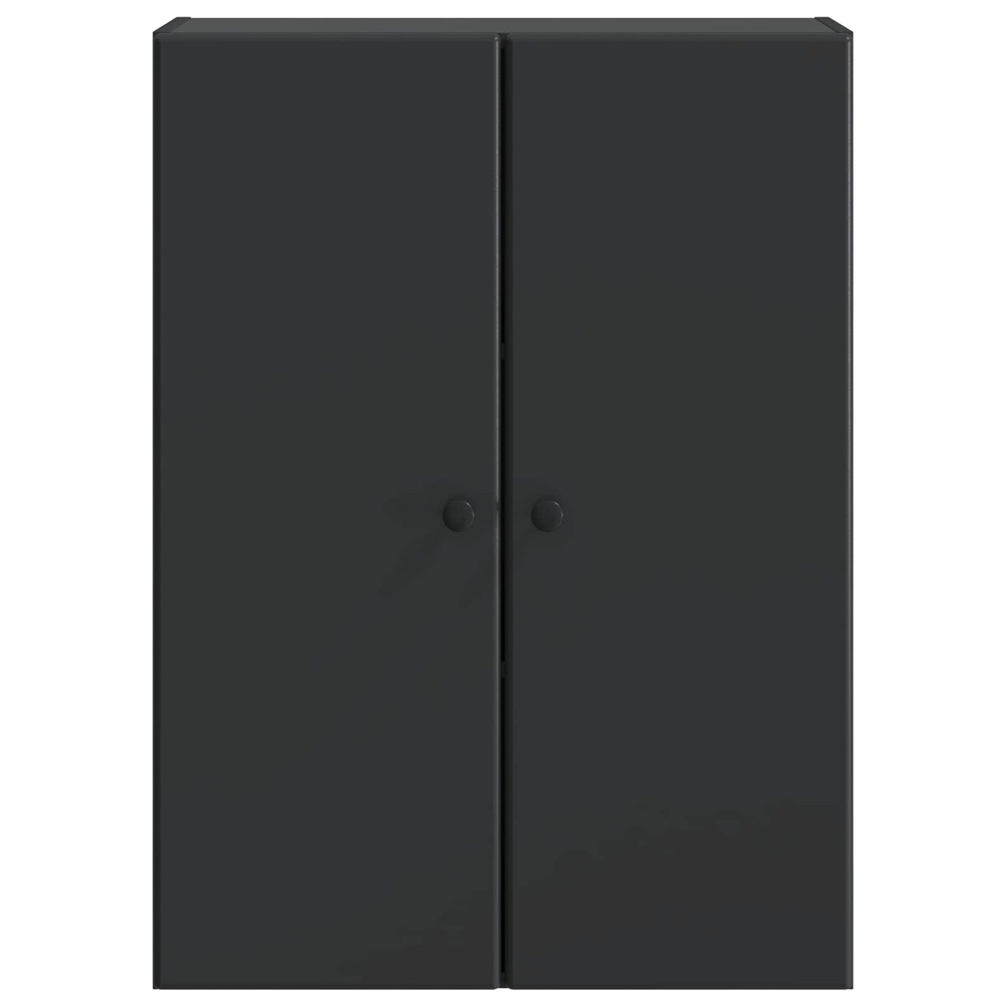 vidaXL Τοίχου Ντουλάπα 66 x 34,5 x 90 εκ Επεξεργασμένο Ξύλο Μαύρο