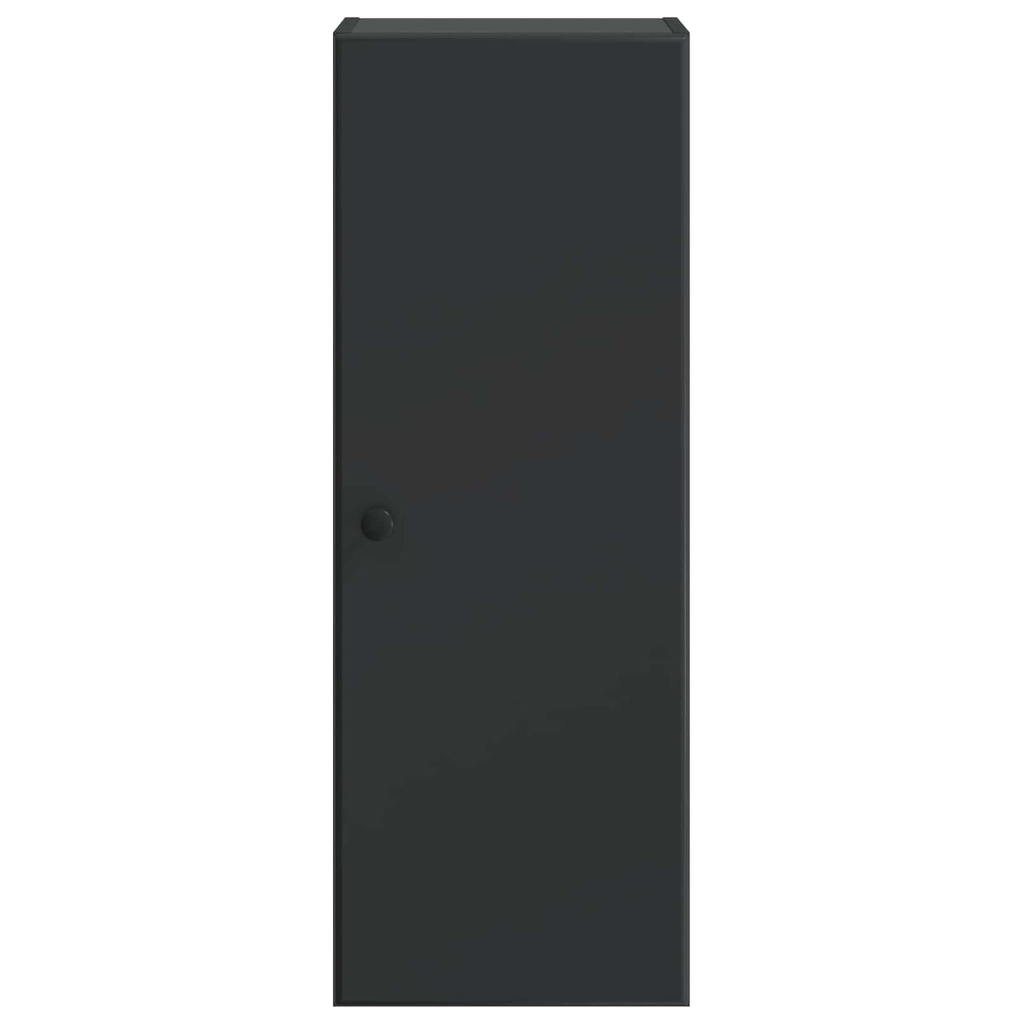 vidaXL Τοίχου Ντουλάπα 33 x 34,5 x 90 εκ Επεξεργασμένο Ξύλο Μαύρο