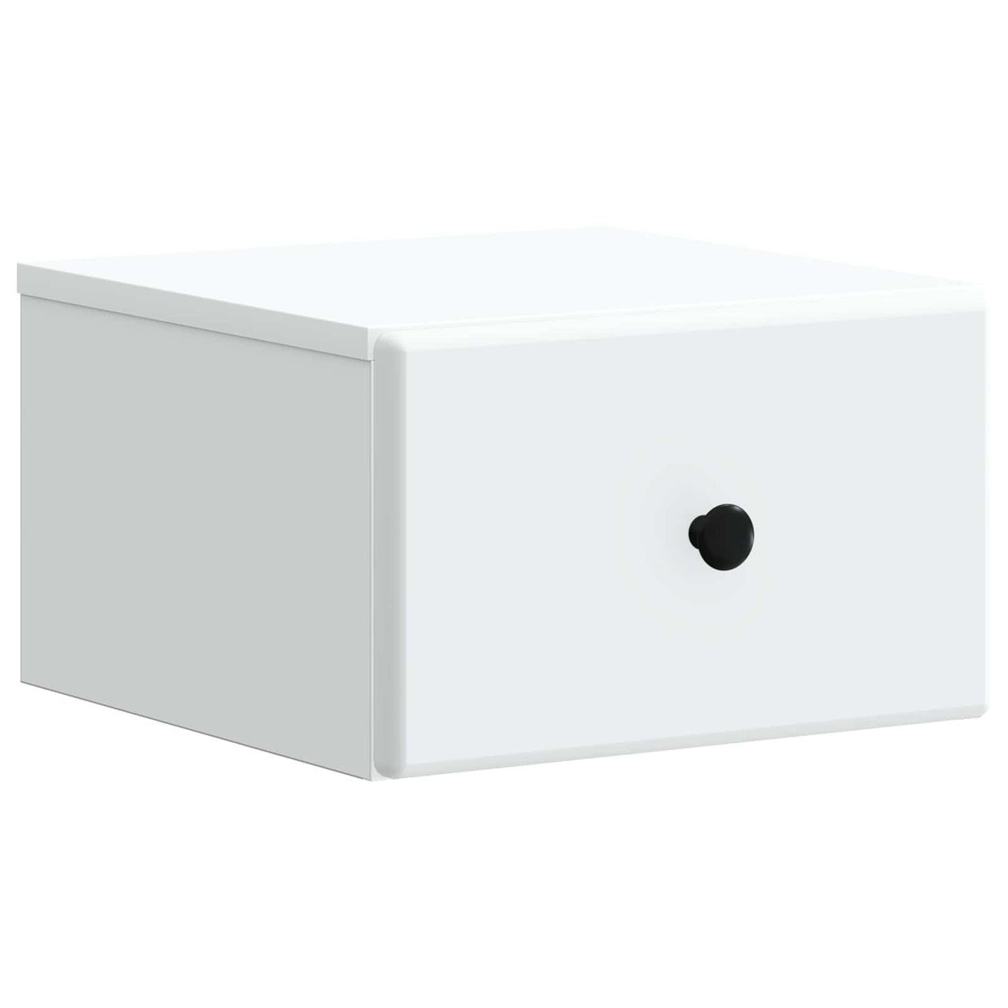 vidaXL Τοίχου Κρεμαστό Κομοδίνο 2 τμχ. Λευκό 34,5 x 33 x 20 εκ.