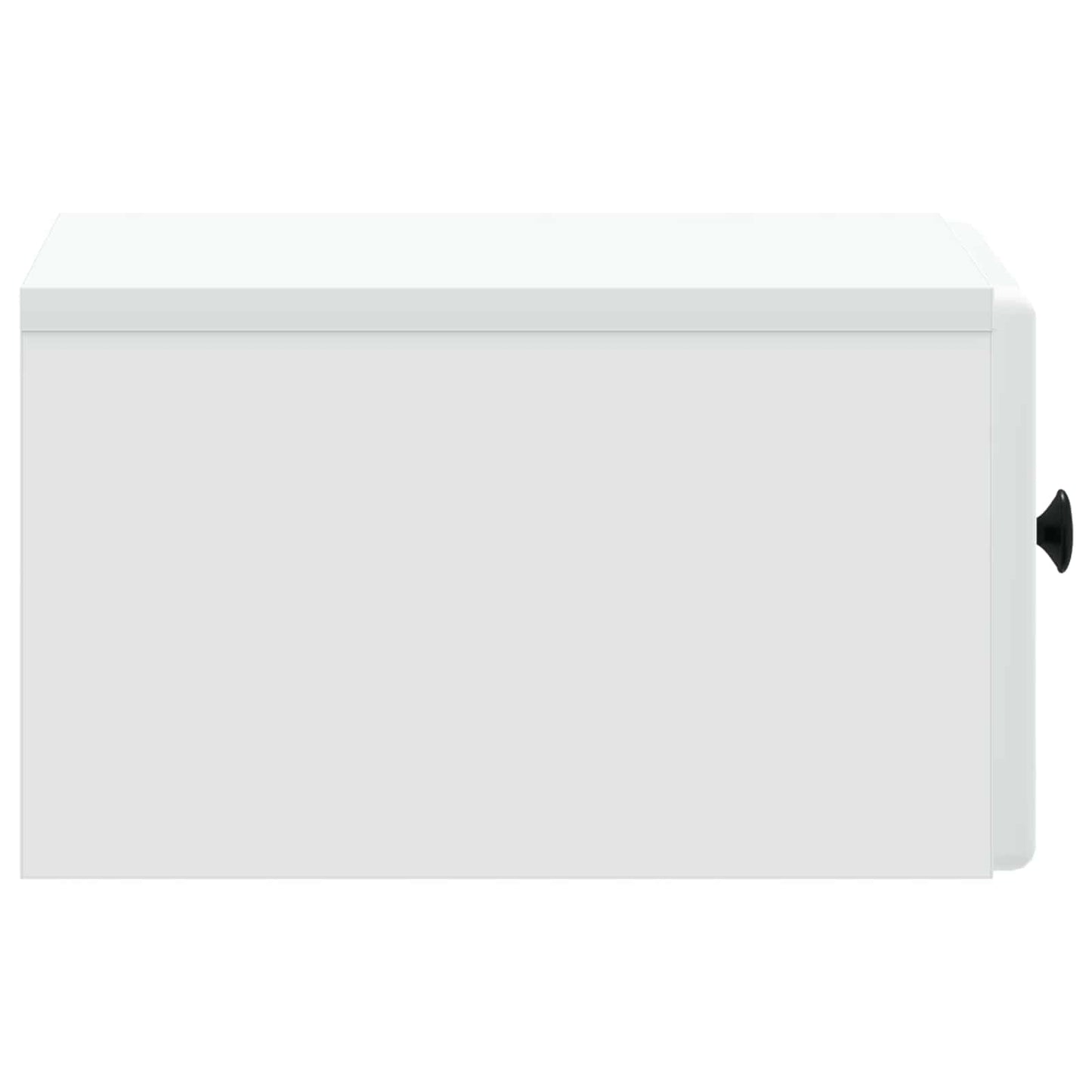vidaXL Τοίχου Κρεμαστό Κομοδίνο 2 τμχ. Λευκό 34,5 x 33 x 20 εκ.