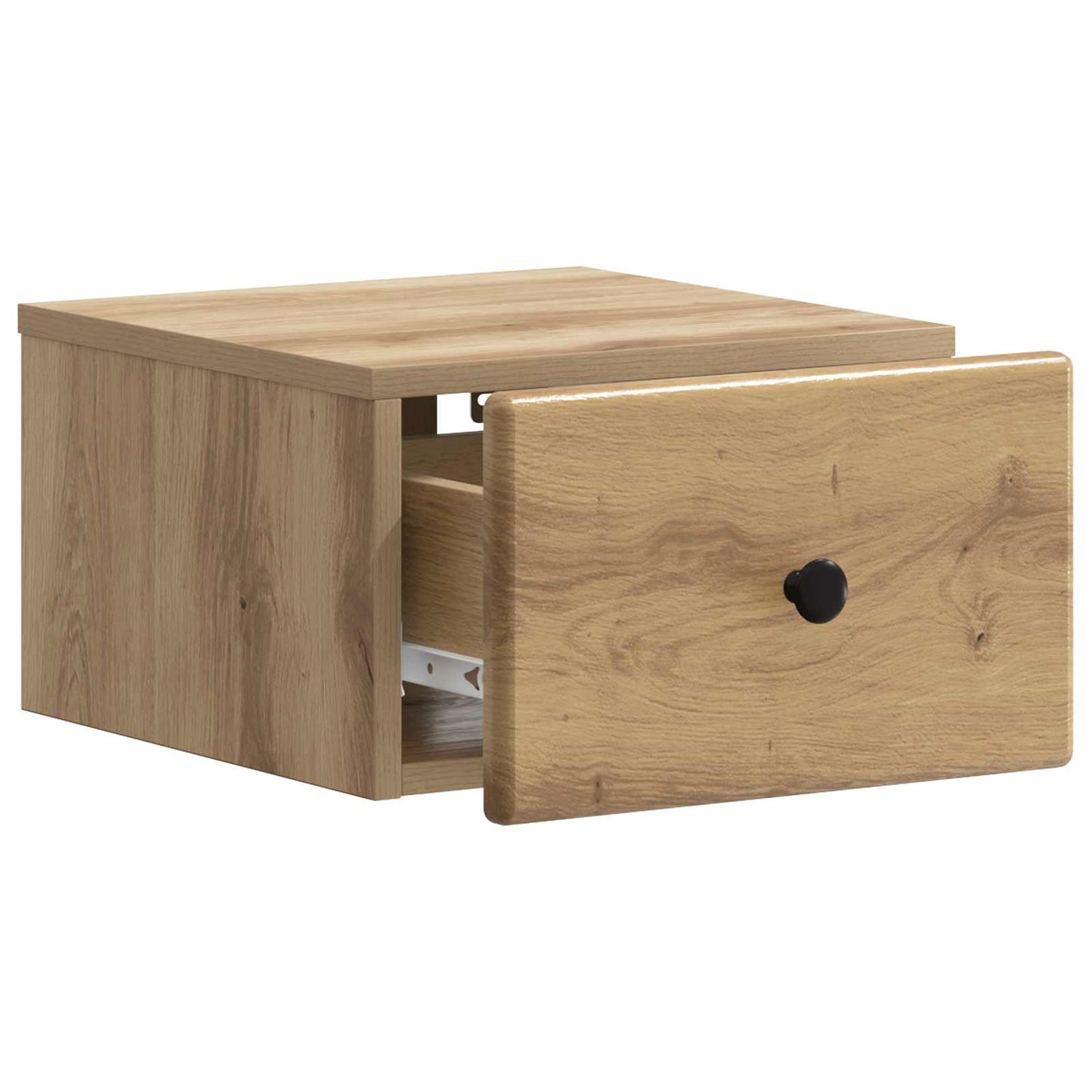 vidaXL Τοίχου Κρεμαστό Κομοδίνο 2 τμχ. Artisan Δρυς 34,5 x 33 x 20 εκ.