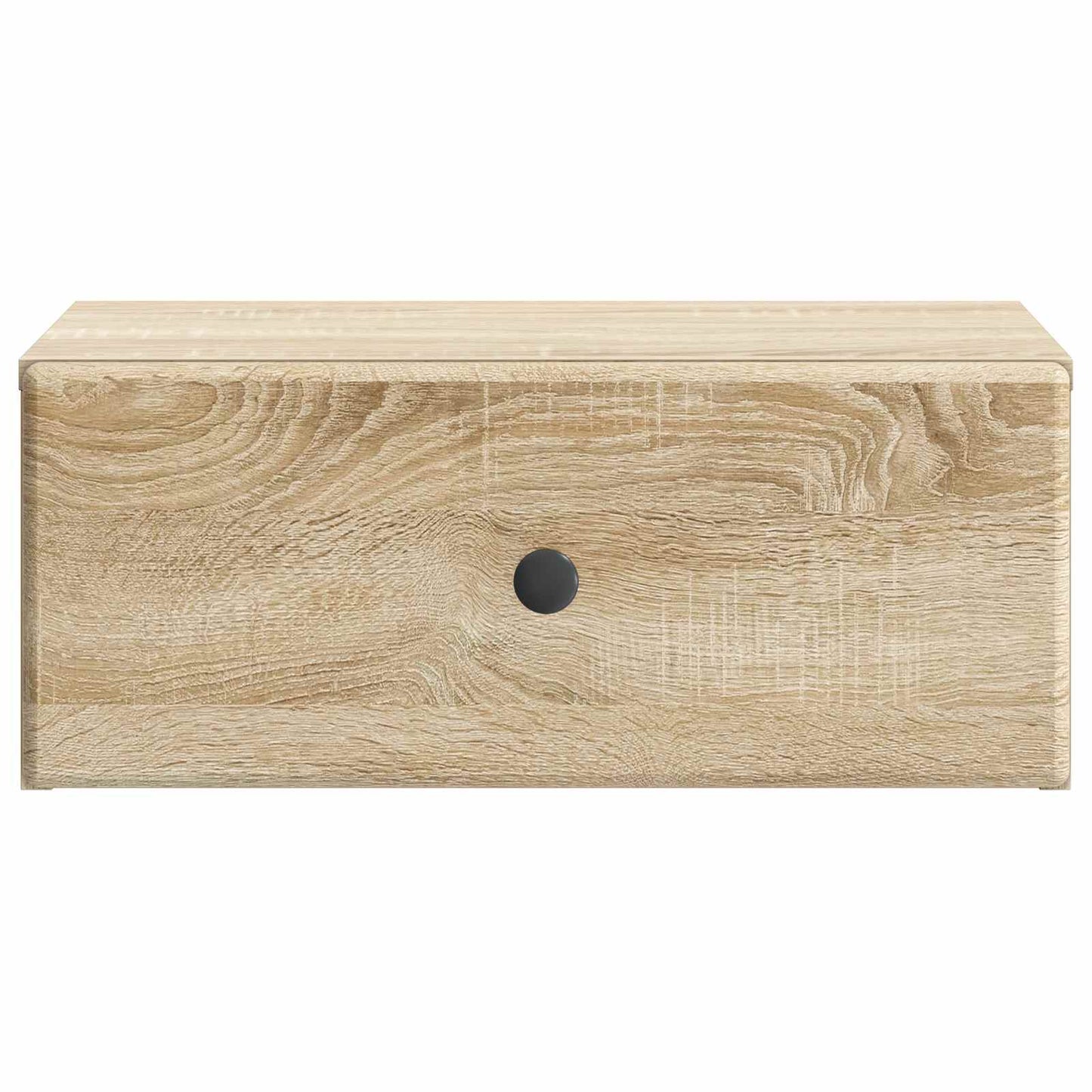 vidaXL Τοίχου Κρεμαστό Κομοδίνο 2 τμχ. Sonoma Δρυς 49 x 34,5 x 20 εκ.