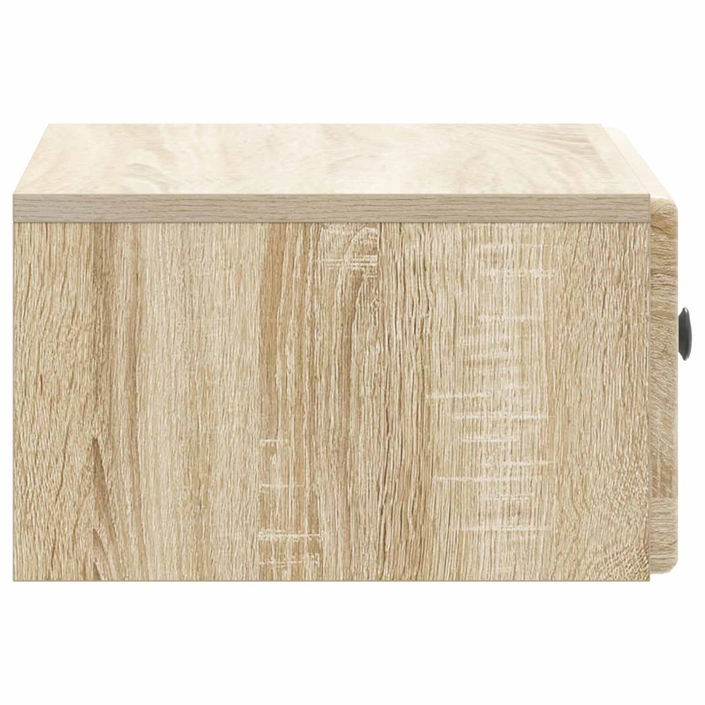 vidaXL Τοίχου Κρεμαστό Κομοδίνο 2 τμχ. Sonoma Δρυς 49 x 34,5 x 20 εκ.