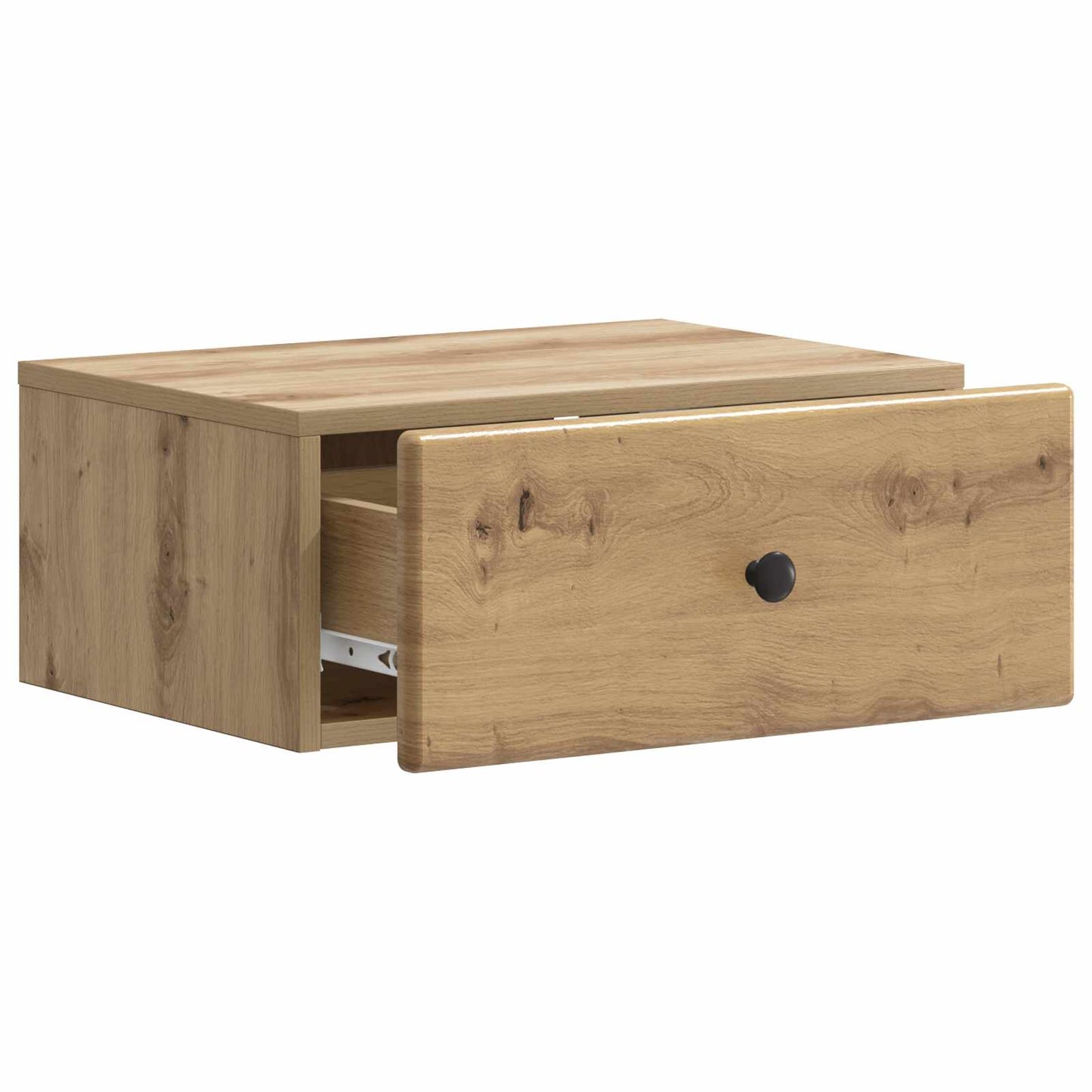 vidaXL Τοίχου Κρεμαστό Κομοδίνο Artisan Δρυς 49 x 34,5 x 20 εκ.