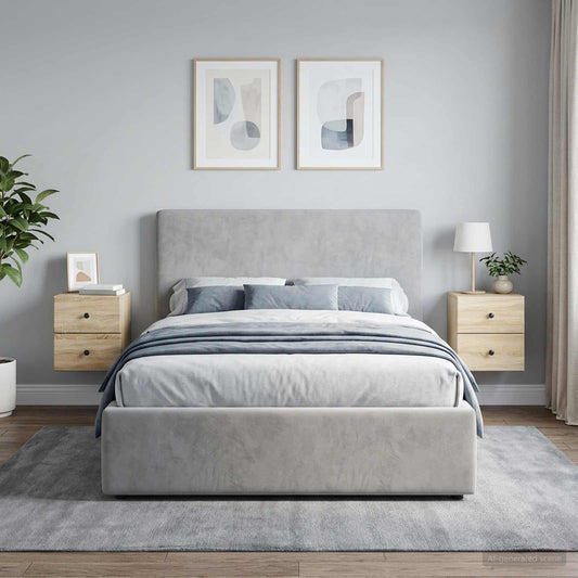vidaXL Τοίχου Κρεμαστό Κομοδίνο 2 τμχ. Sonoma Δρυς 34,5 x 33 x 40 εκ