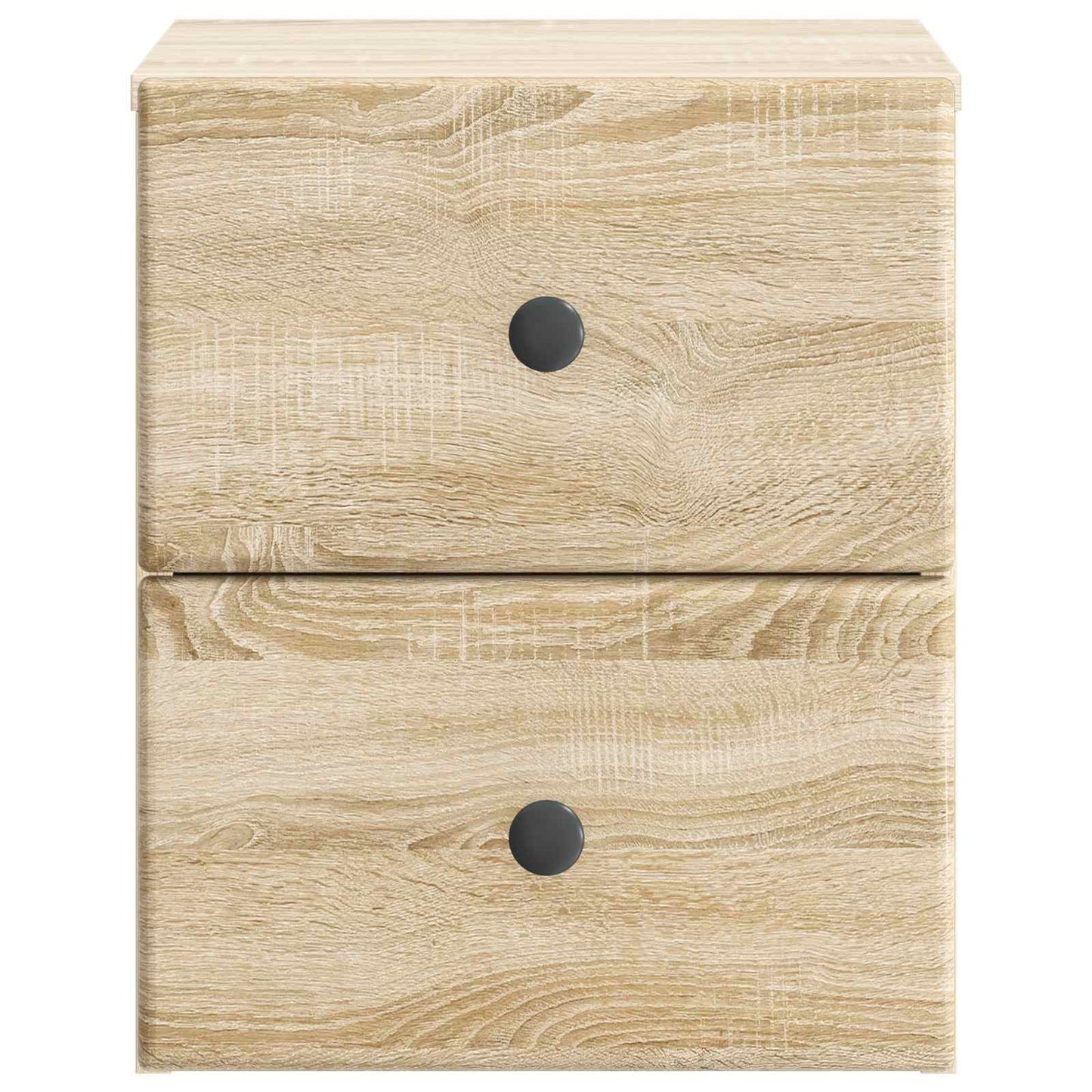 vidaXL Τοίχου Κρεμαστό Κομοδίνο 2 τμχ. Sonoma Δρυς 34,5 x 33 x 40 εκ
