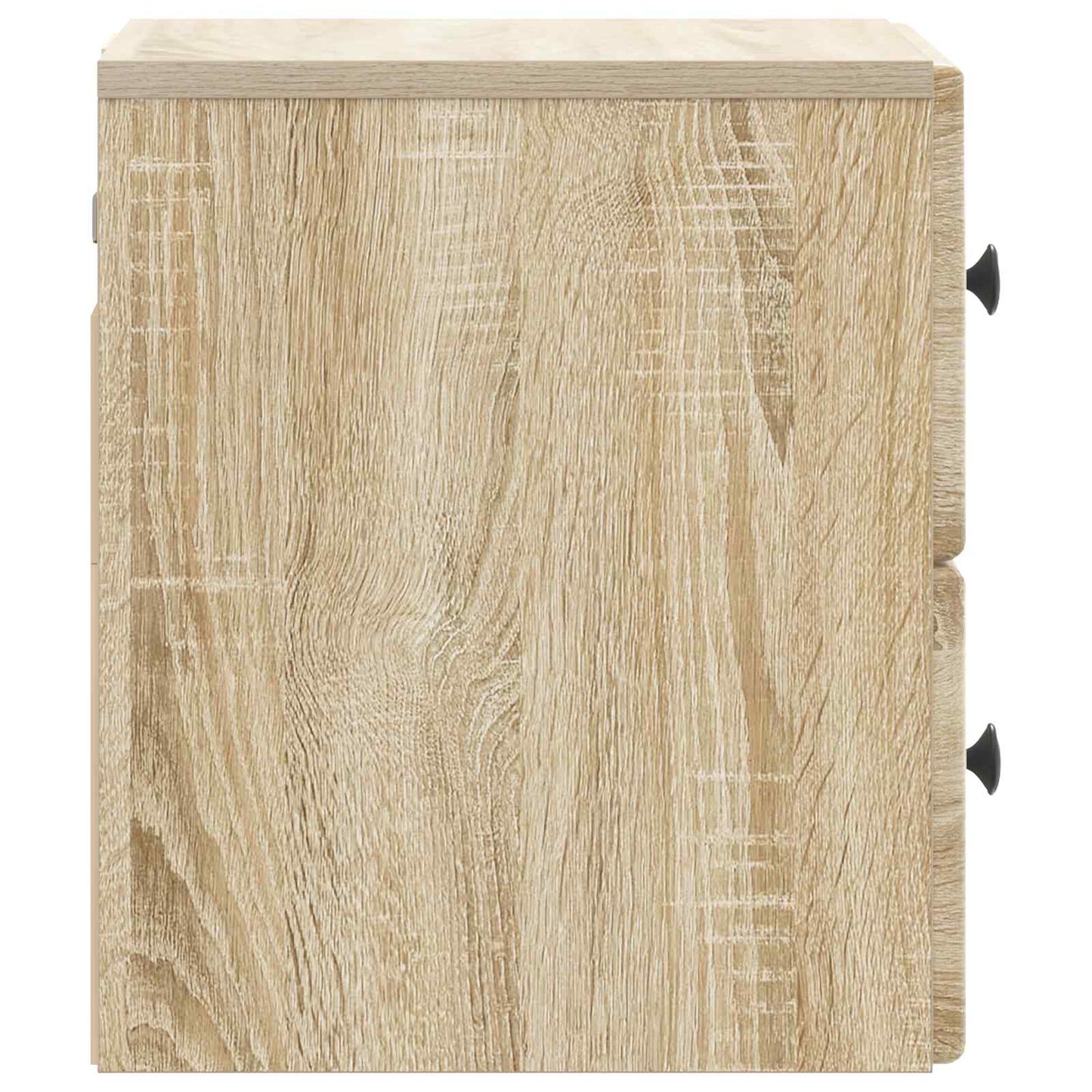 vidaXL Τοίχου Κρεμαστό Κομοδίνο 2 τμχ. Sonoma Δρυς 34,5 x 33 x 40 εκ
